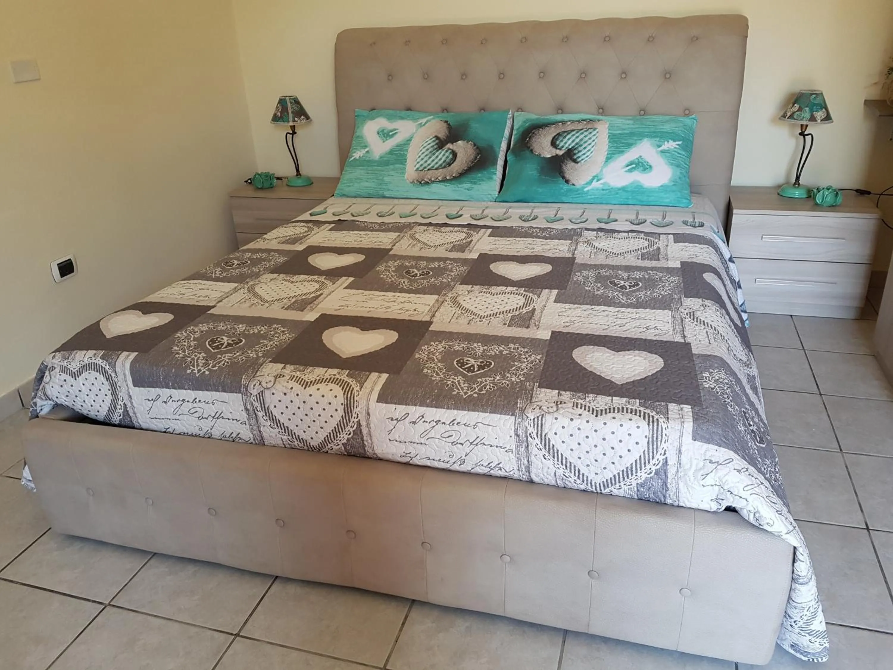 Bed in B&B Villa Fanizza