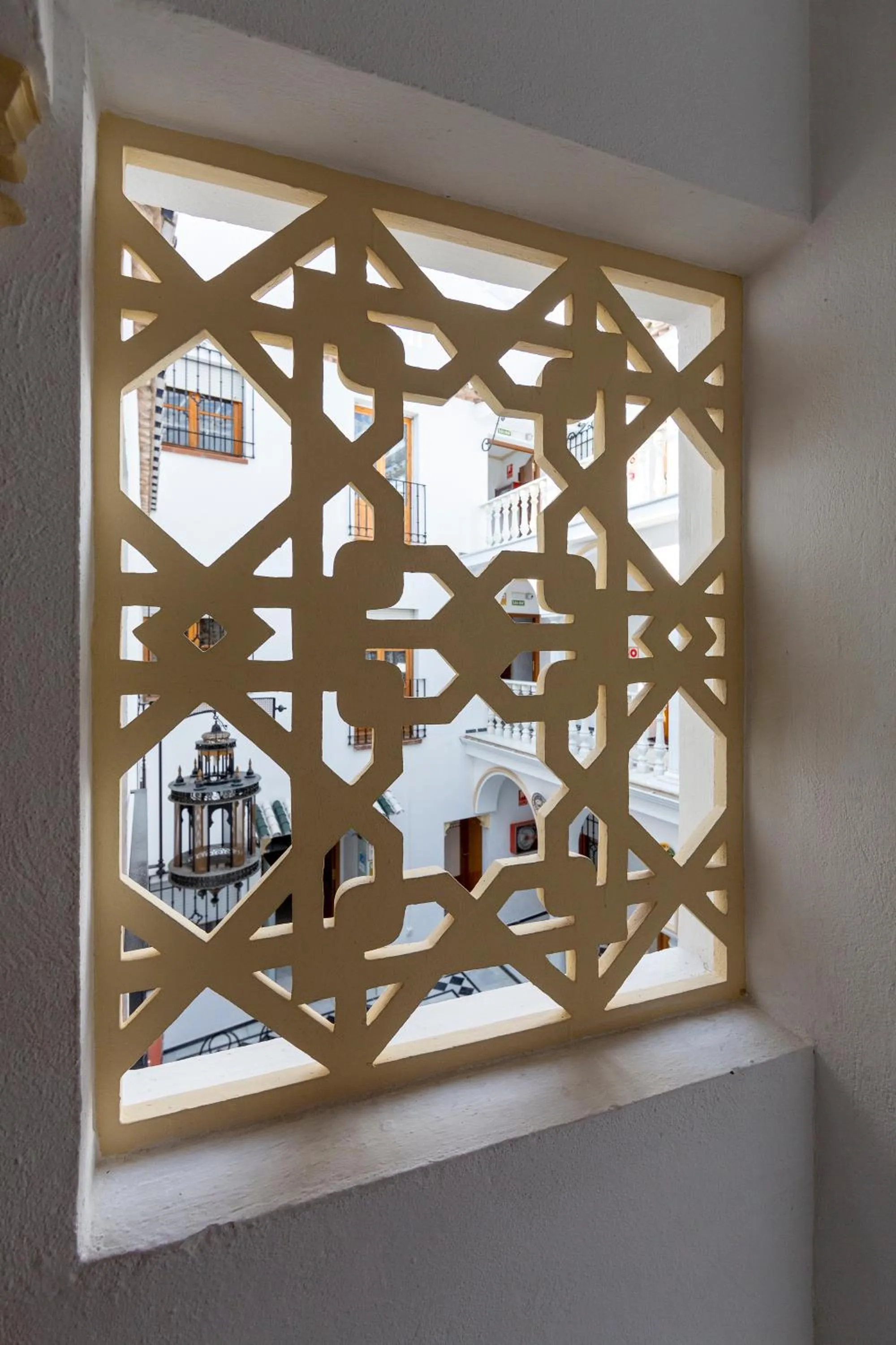 Decorative detail in Hotel Los Omeyas