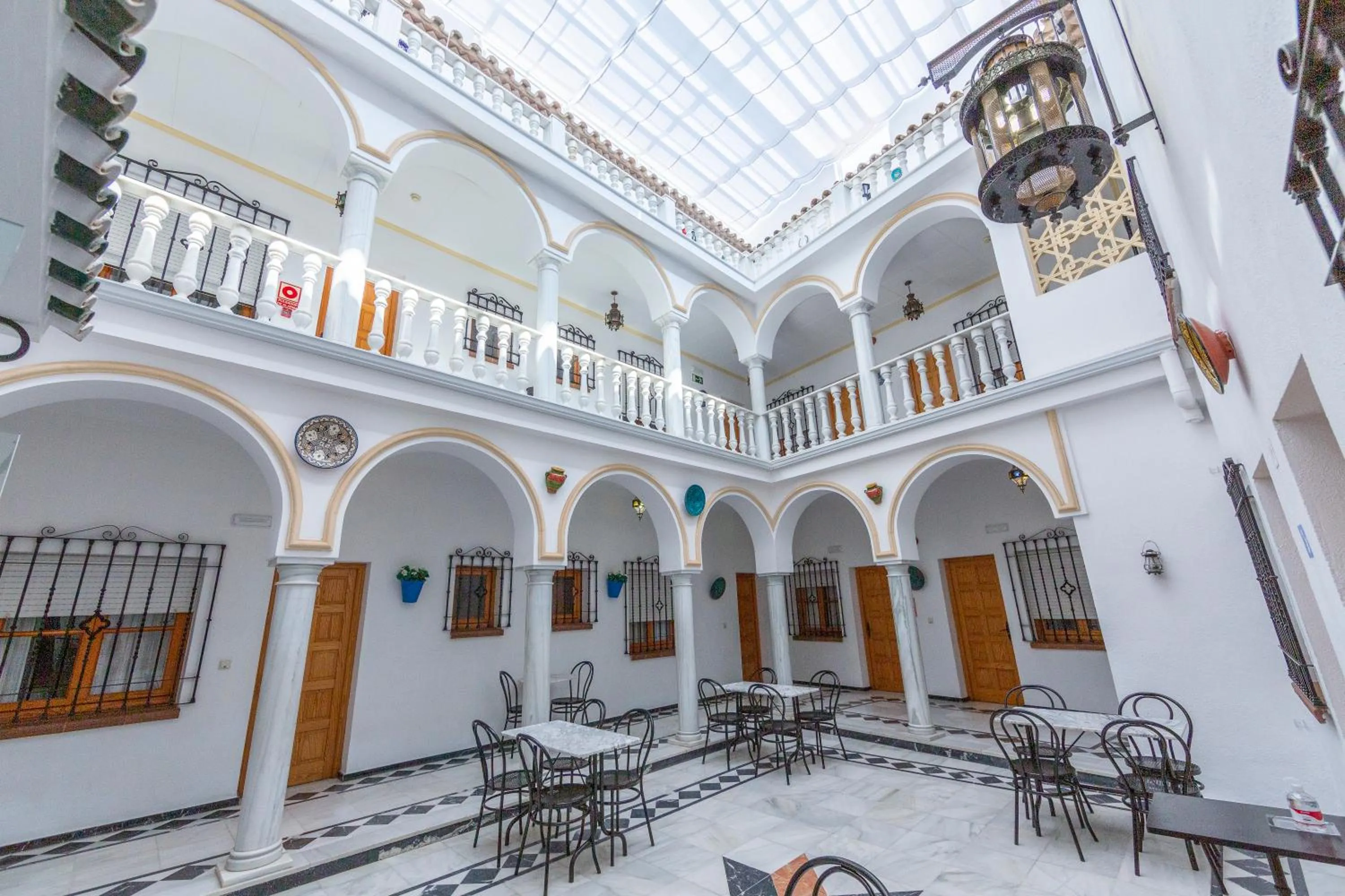 Property building in Hotel Los Omeyas