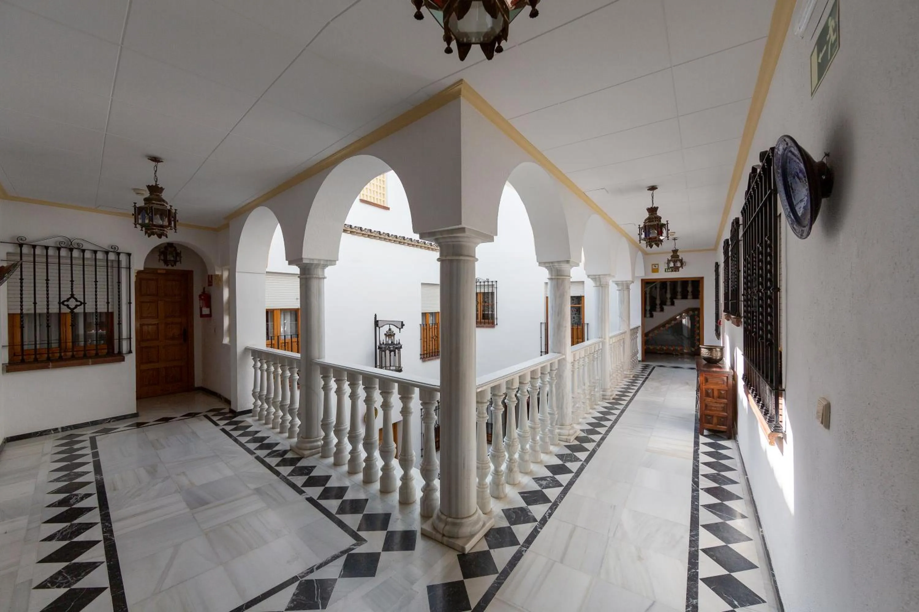 Property building in Hotel Los Omeyas