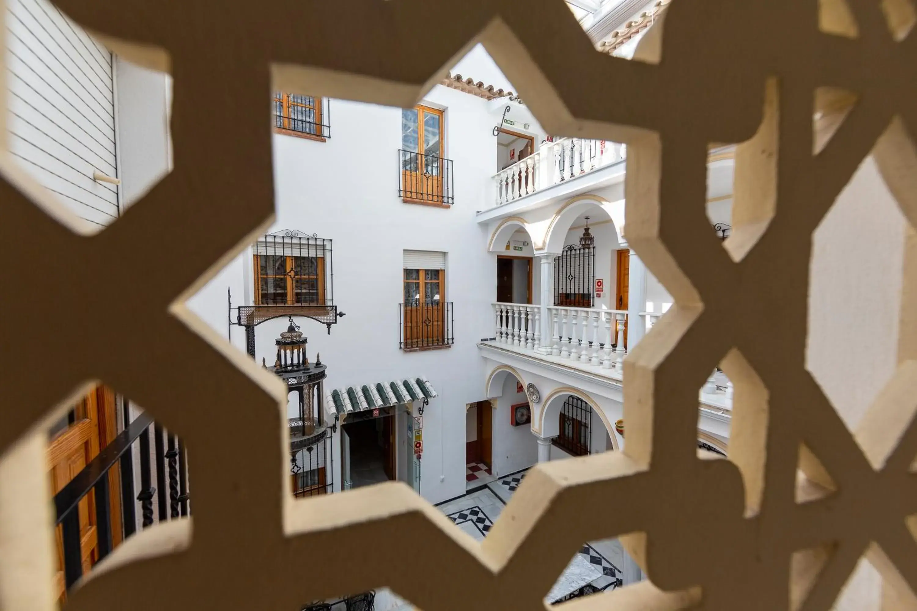 Property building in Hotel Los Omeyas Property building in Hotel Los Omeyas