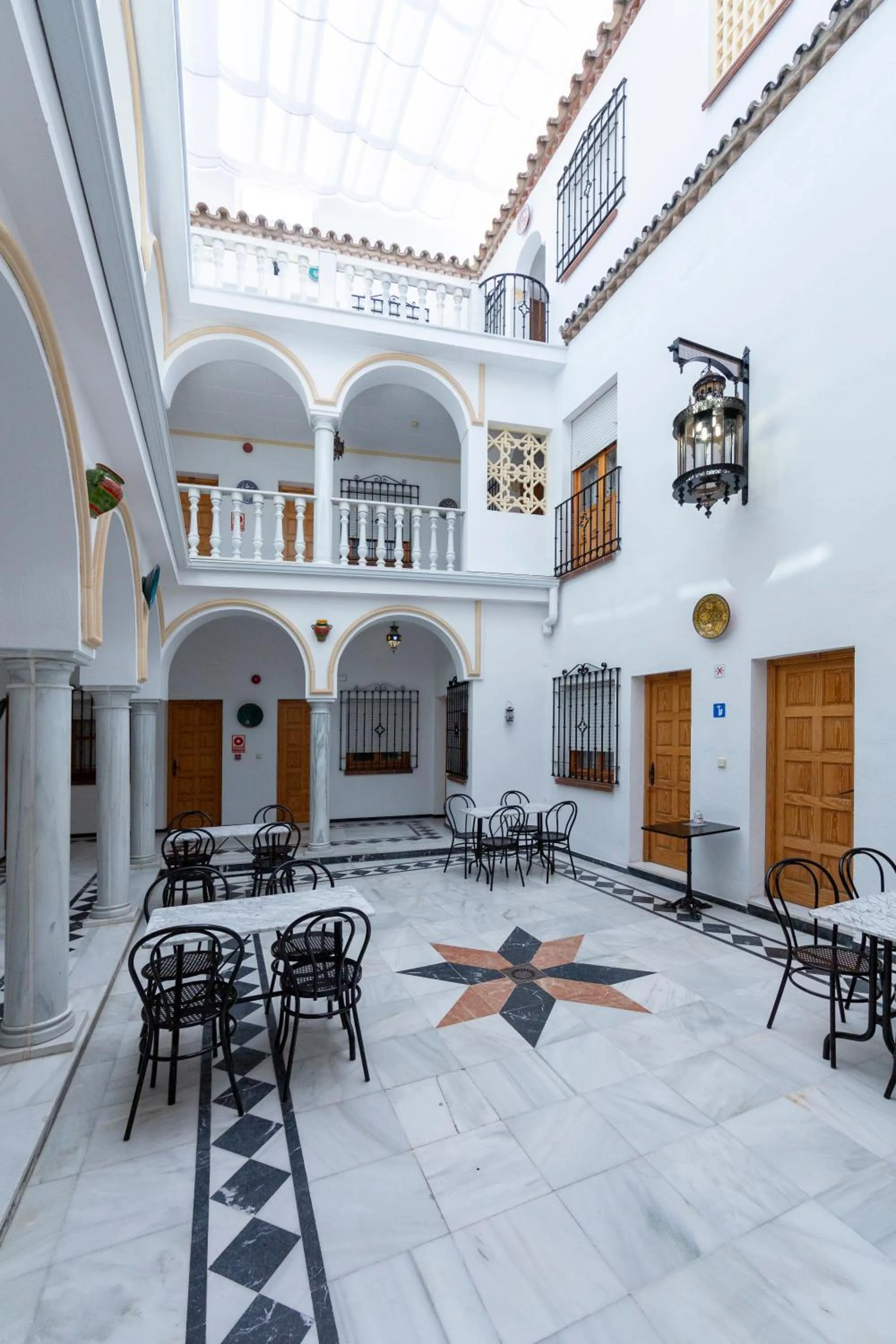 Patio in Hotel Los Omeyas