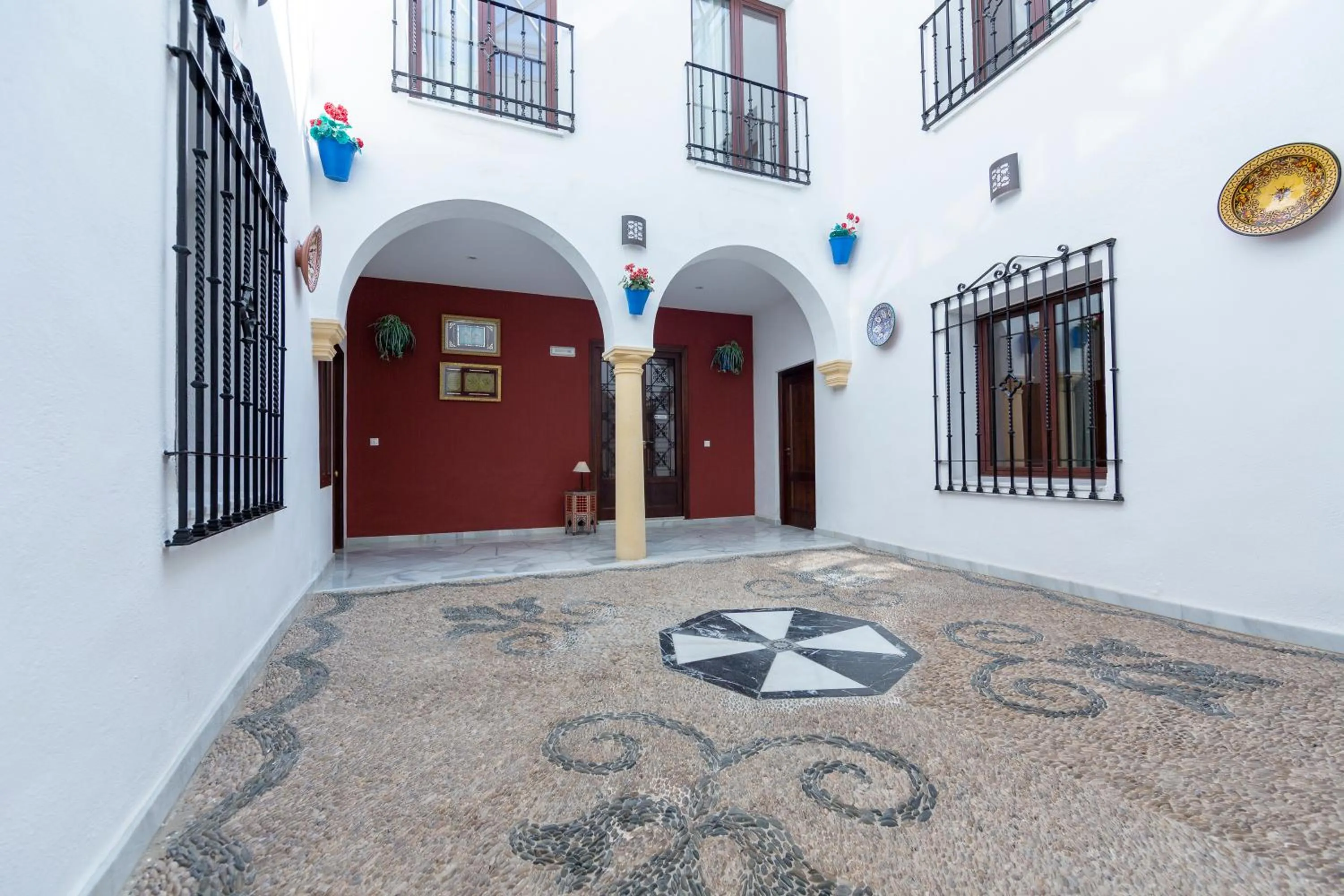 Patio in Hotel Los Omeyas