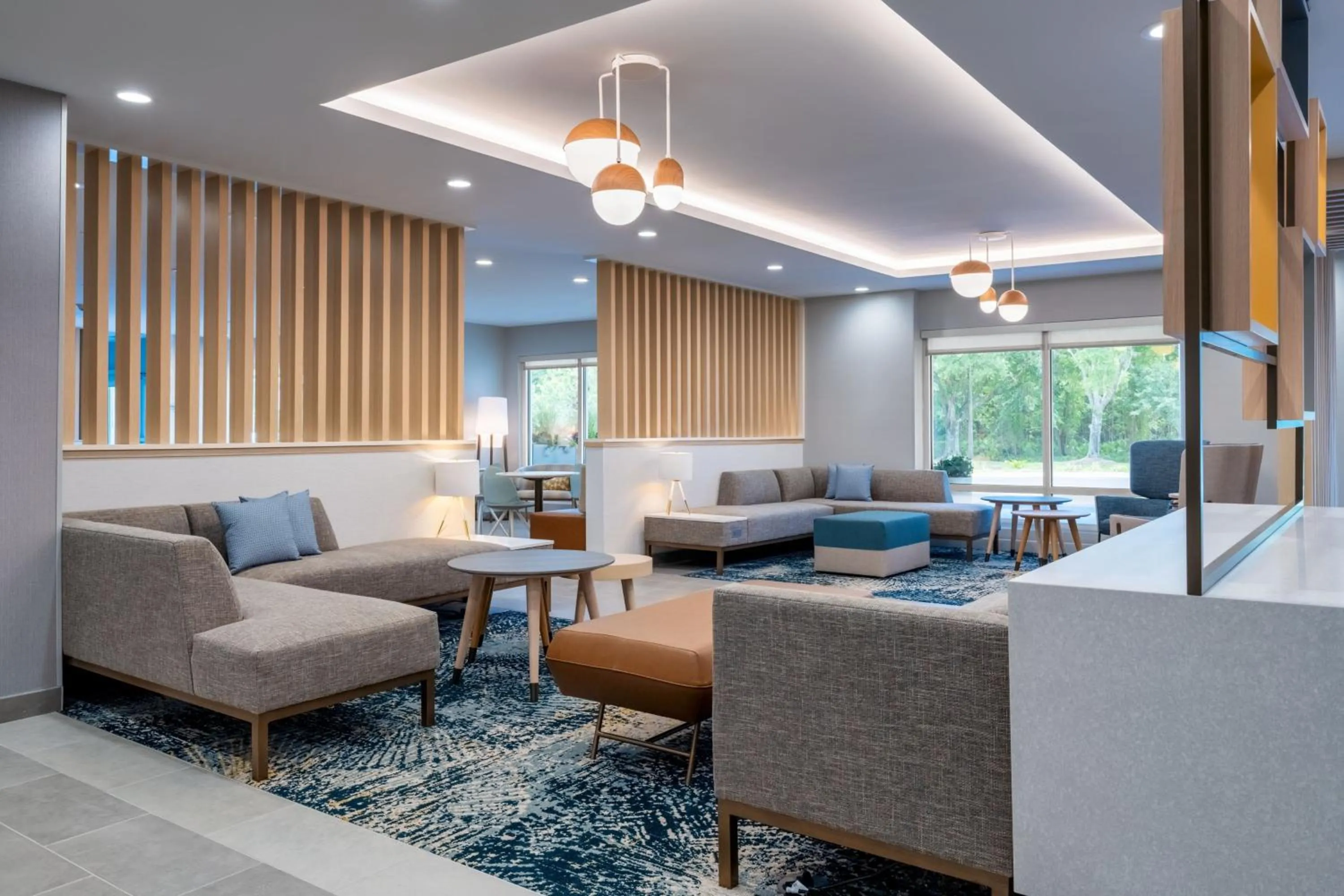 Lobby or reception in TownePlace Suites by Marriott Brunswick