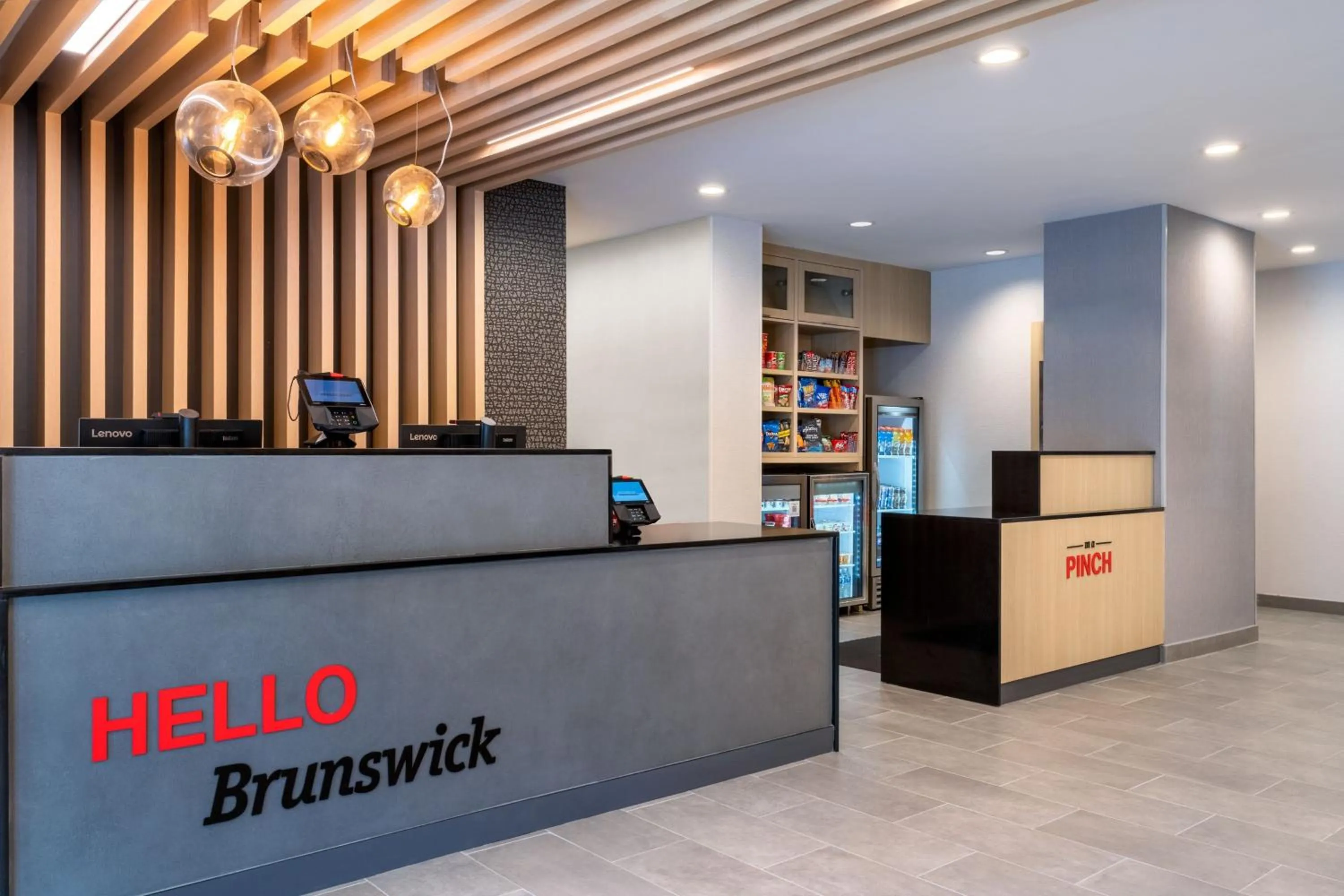 Lobby or reception in TownePlace Suites by Marriott Brunswick