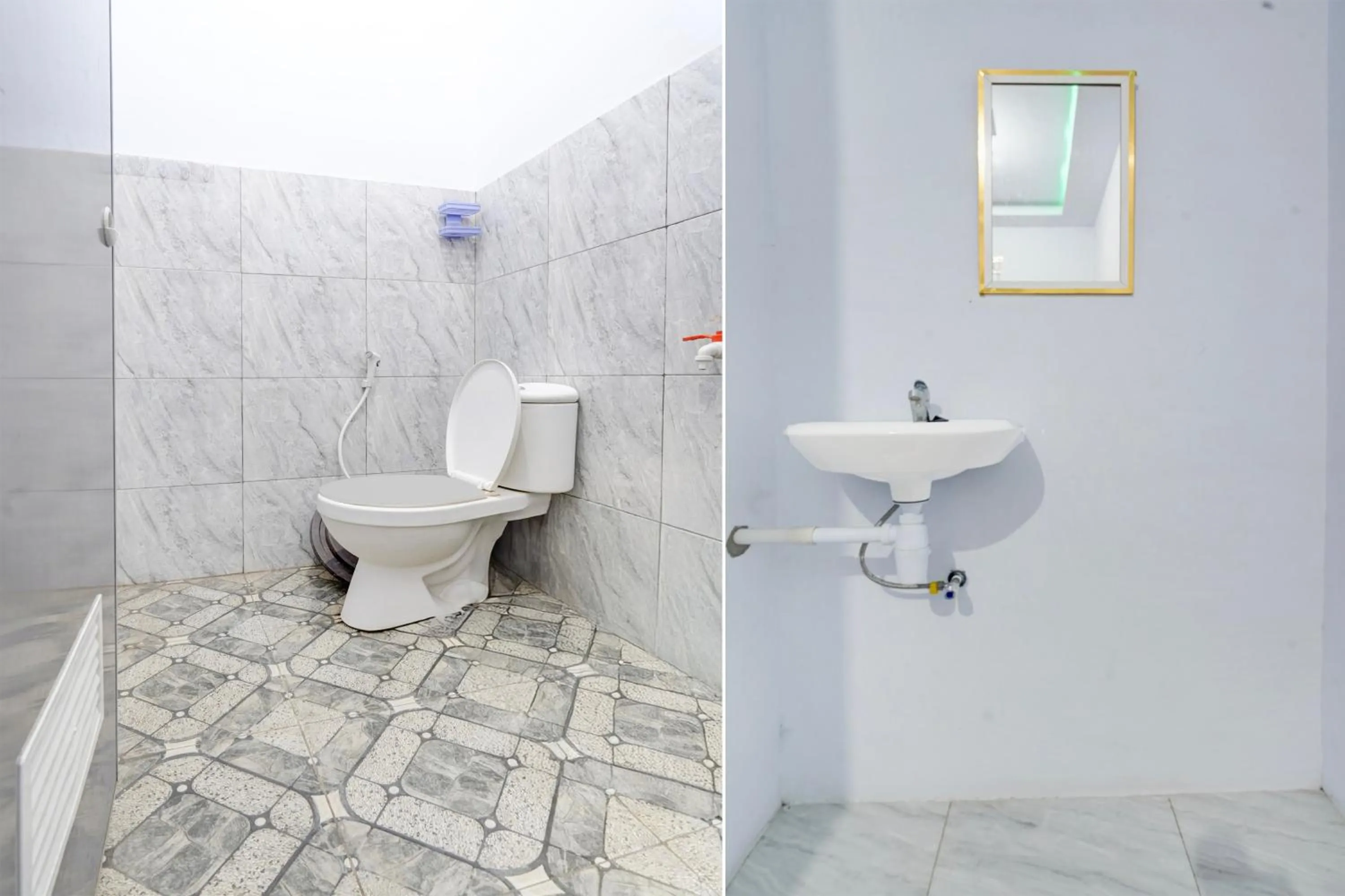 Bathroom in Hotel O Guest House Cinta Damai