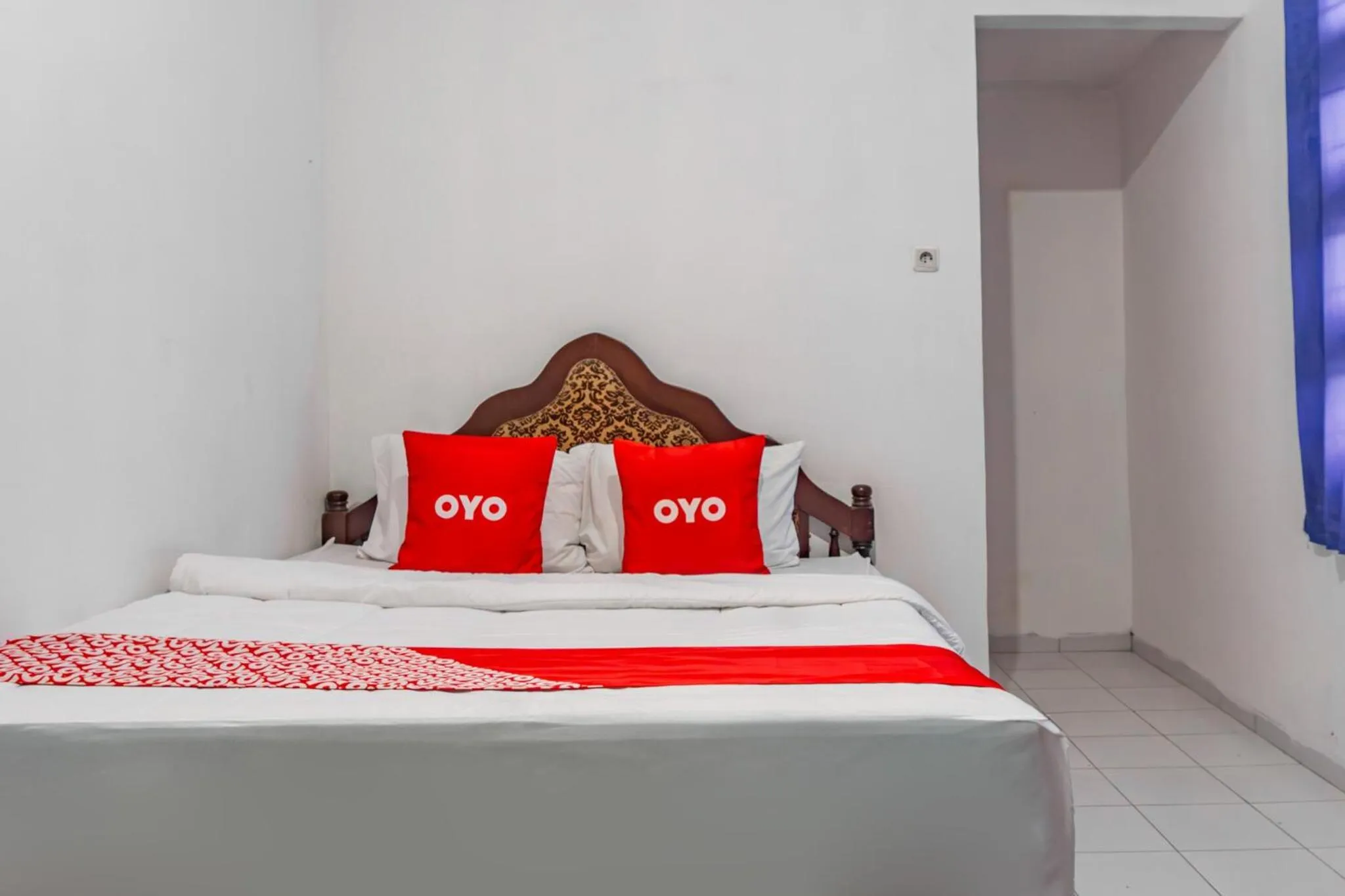 Bedroom, Bed in Hotel O Guest House Pahlawan Syariah
