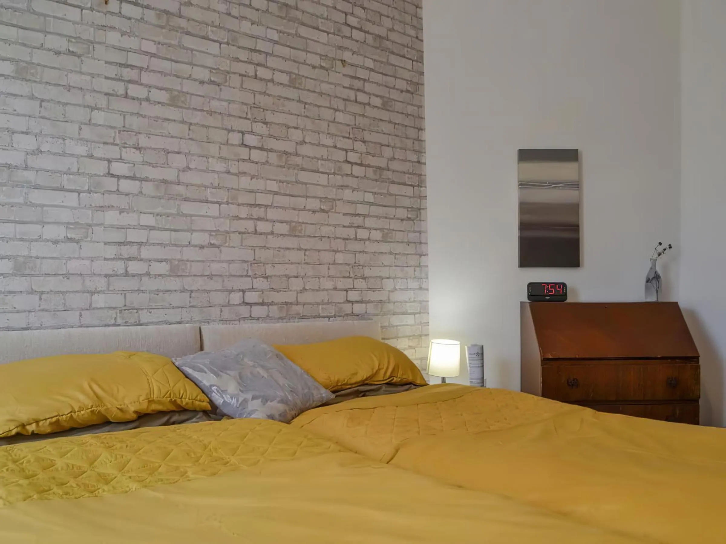 Bed in Hope & Anchor, Hadrian's Wall, Port Carlisle, Solway Firth, Area of Natural Beauty