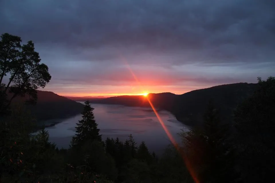Natural landscape in Moon Water Lodge