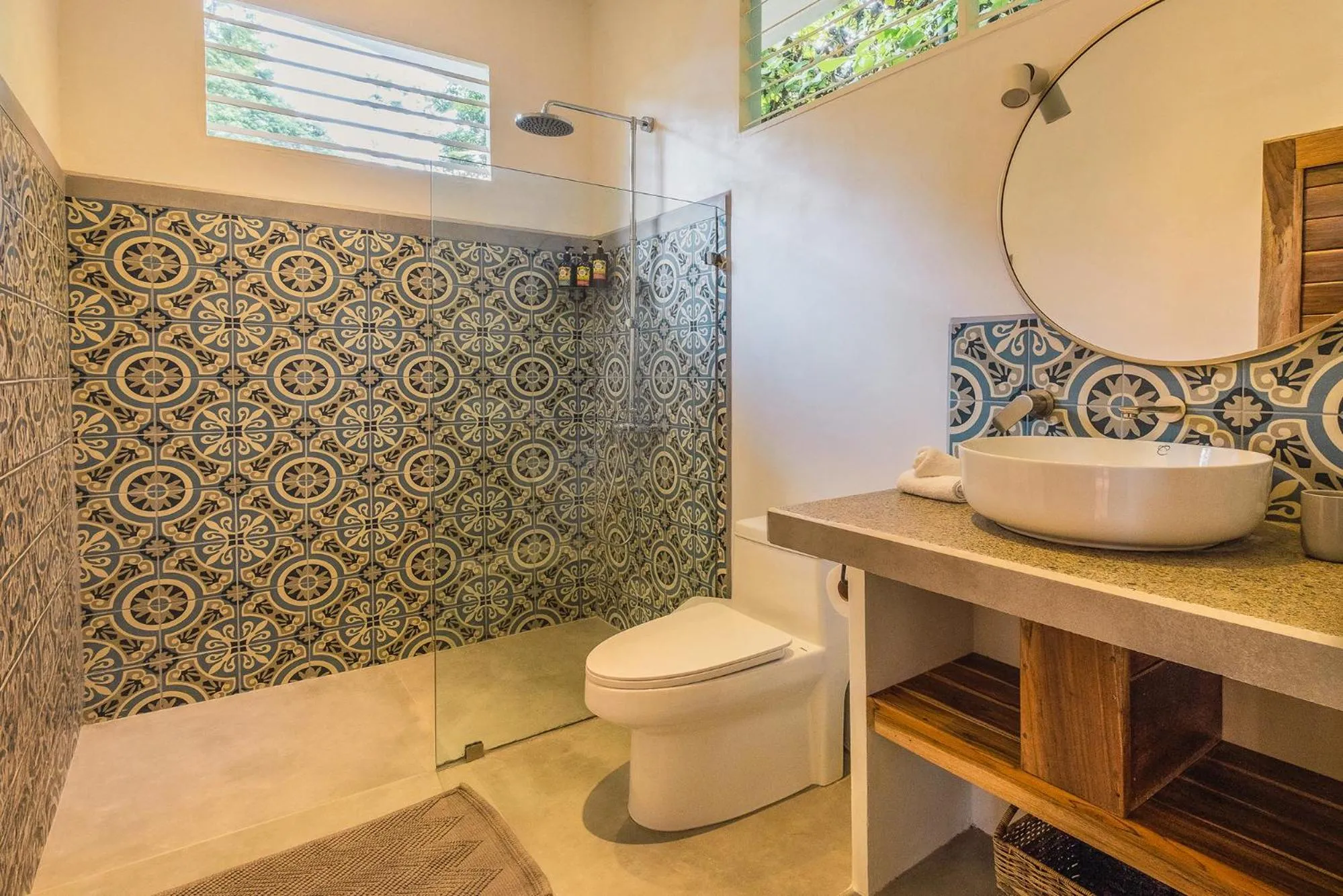 Shower in El Nido Jungle Lodge