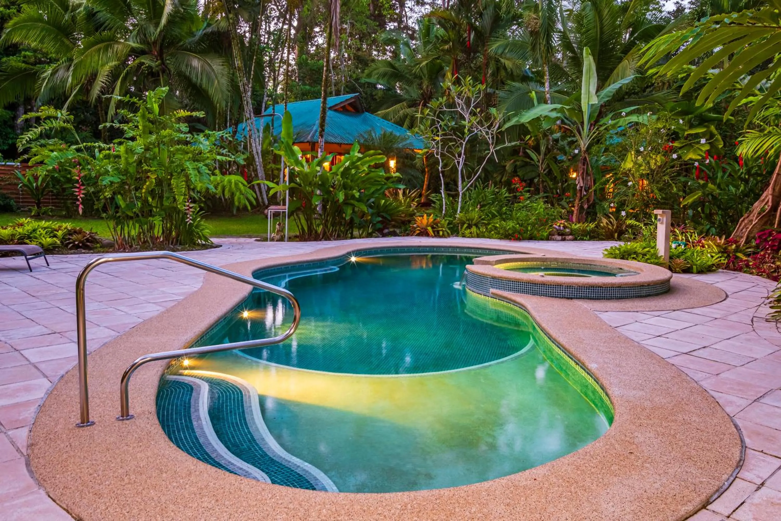 Garden in El Nido Jungle Lodge