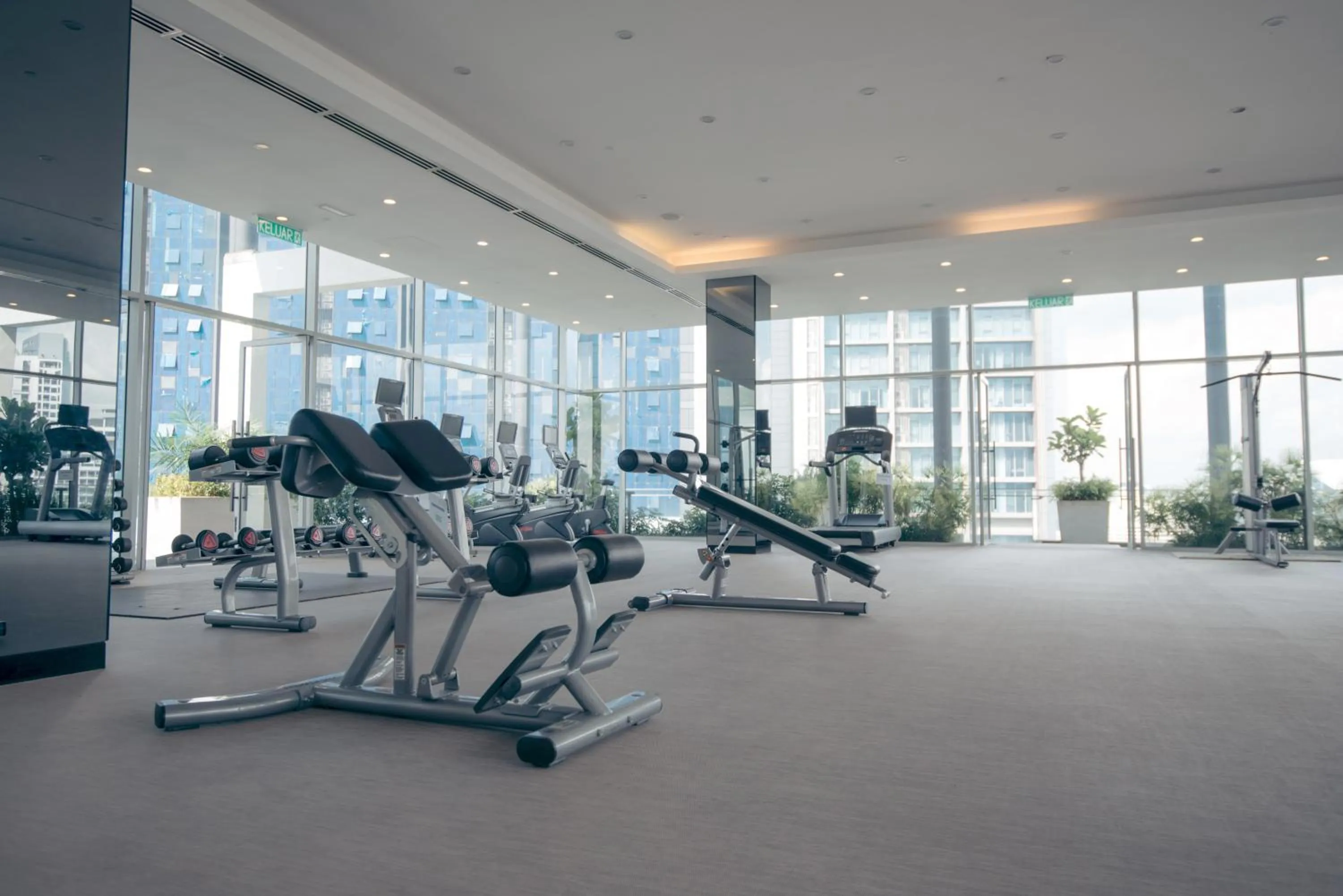 Fitness centre/facilities in Sfera Residence Kuala Lumpur City Centre