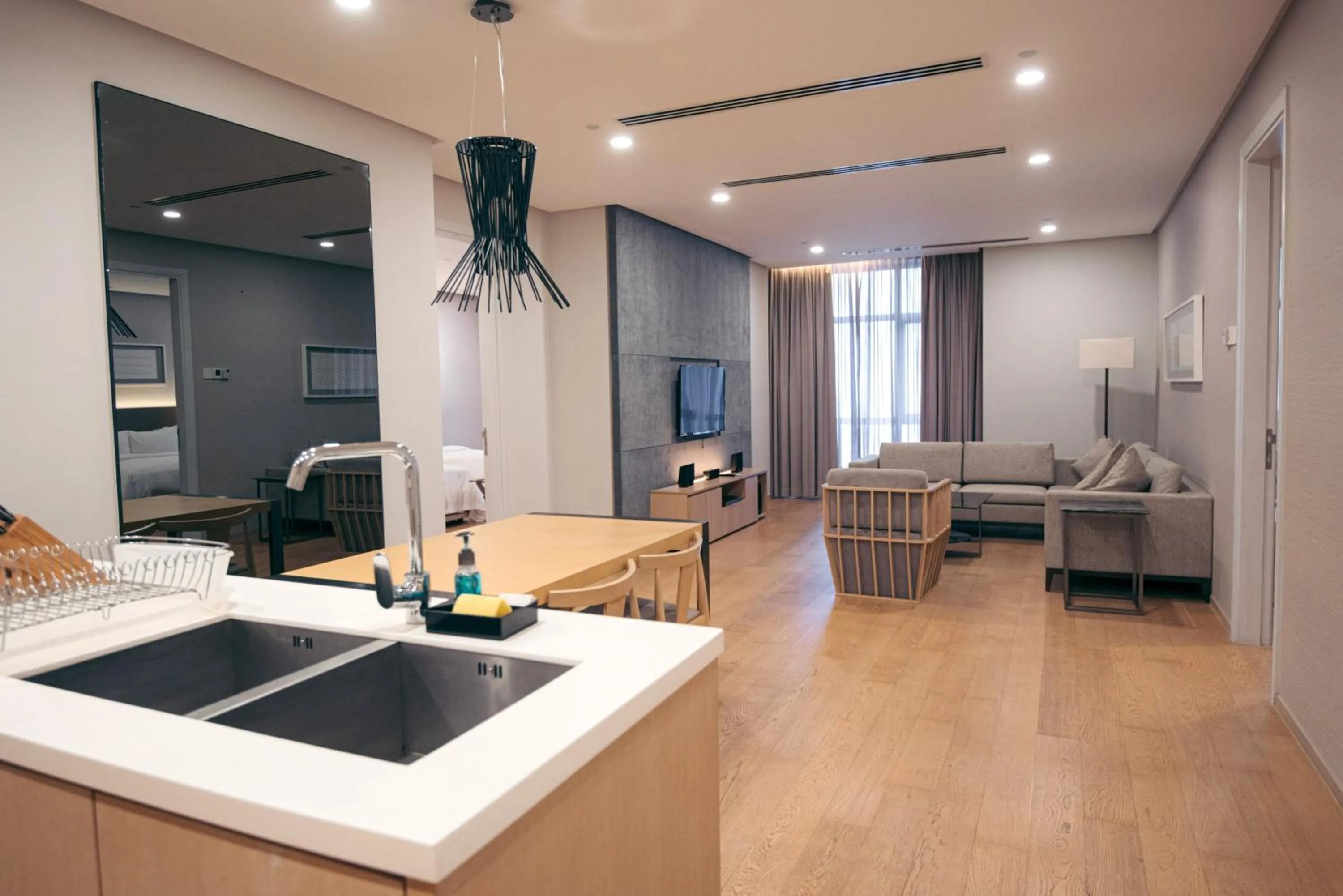 TV and multimedia, Bed in Sfera Residence Kuala Lumpur City Centre