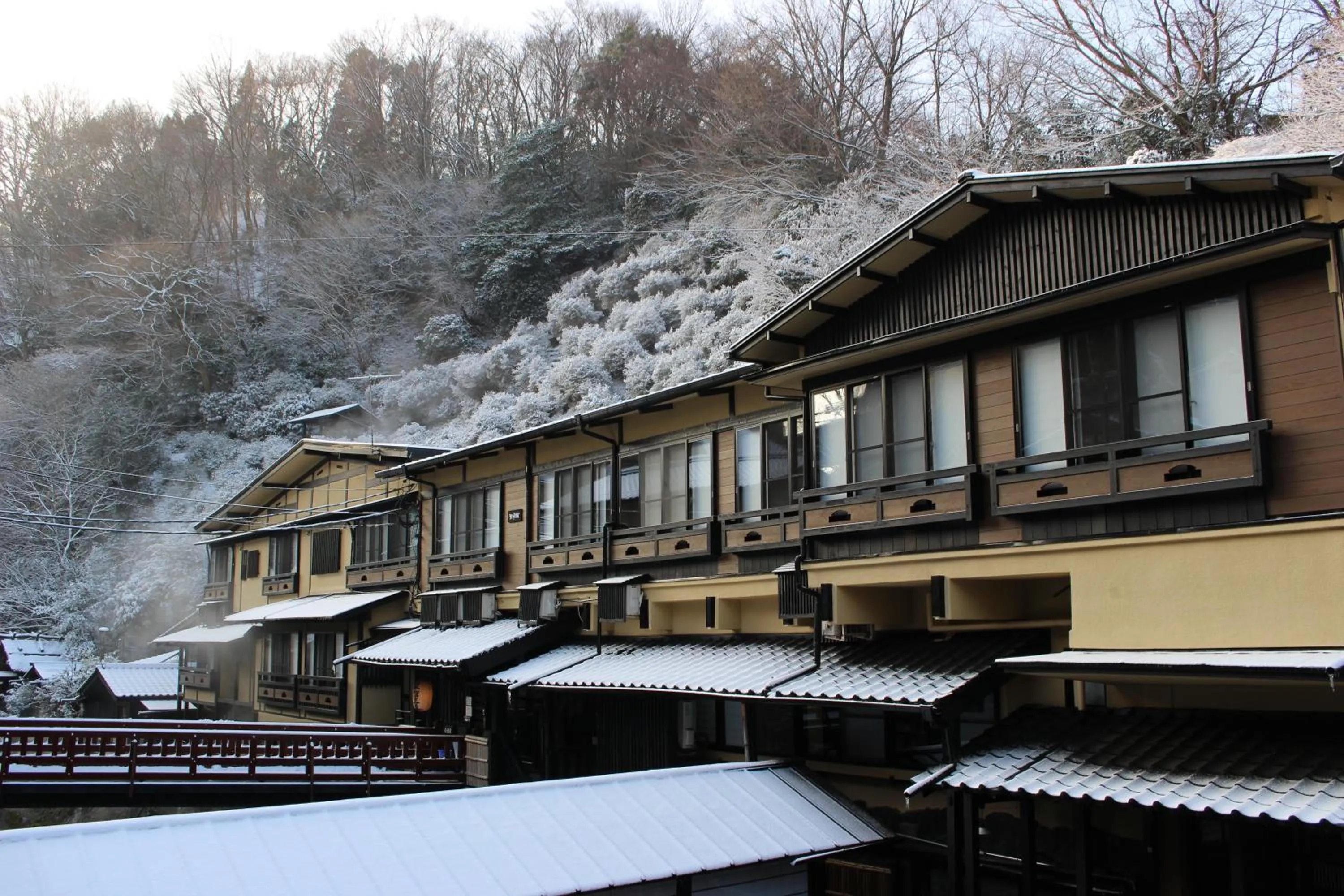 Facade/entrance in Kurokawa Onsen Yama no Yado Shinmeikan