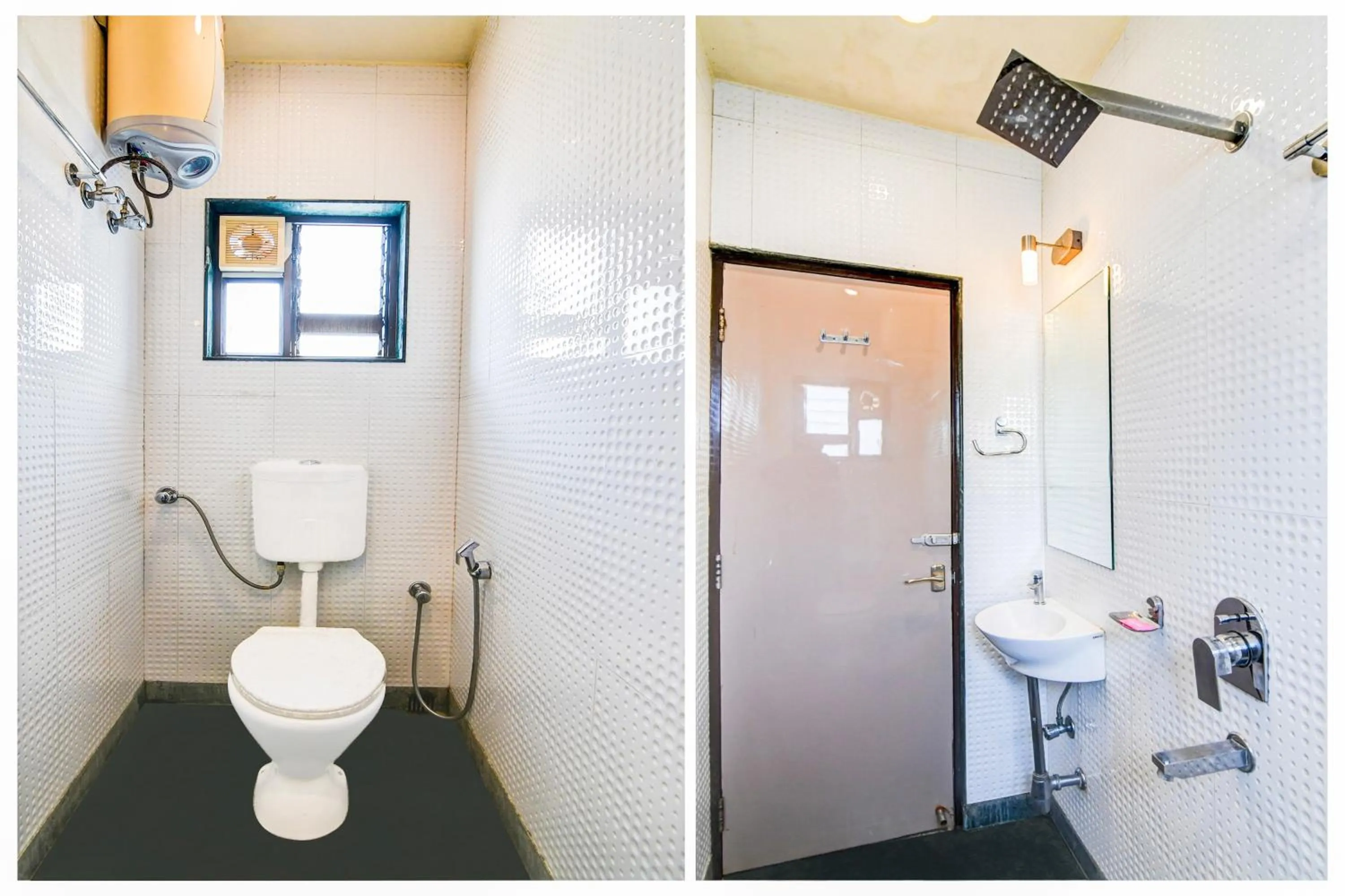 Bathroom in Super Collection O Belgacihia Near Kolkata Railway Station