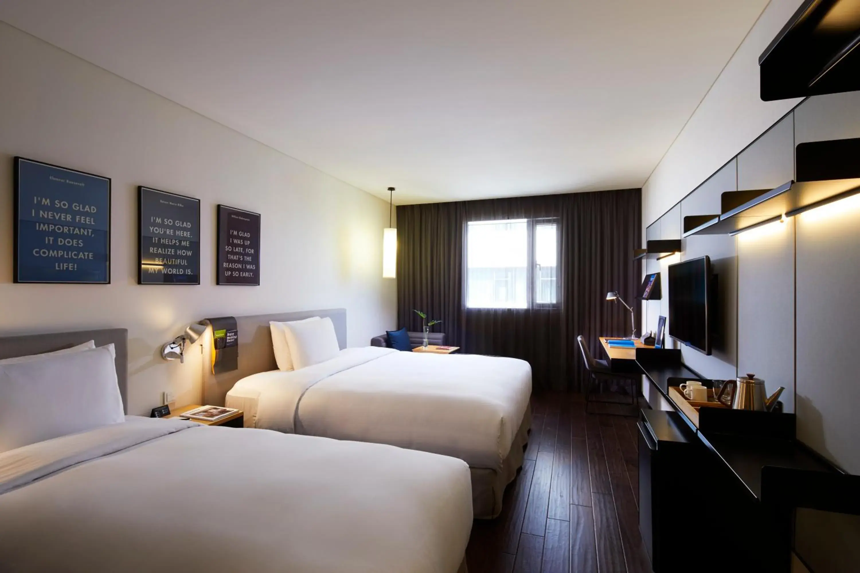 Photo of the whole room, Bed in GLAD Yeouido Photo of the whole room, Bed in GLAD Yeouido