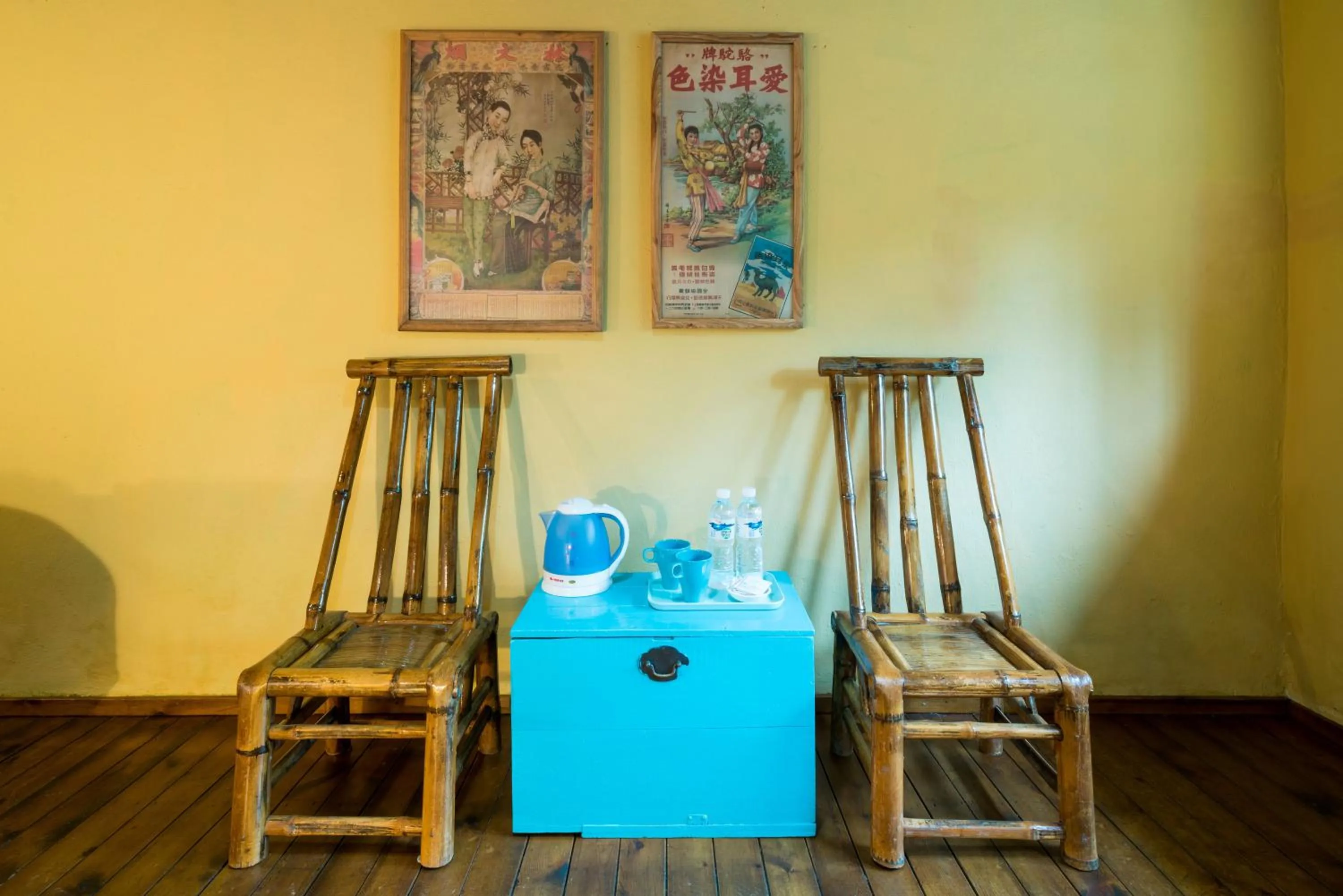 Seating area in The Giggling Tree