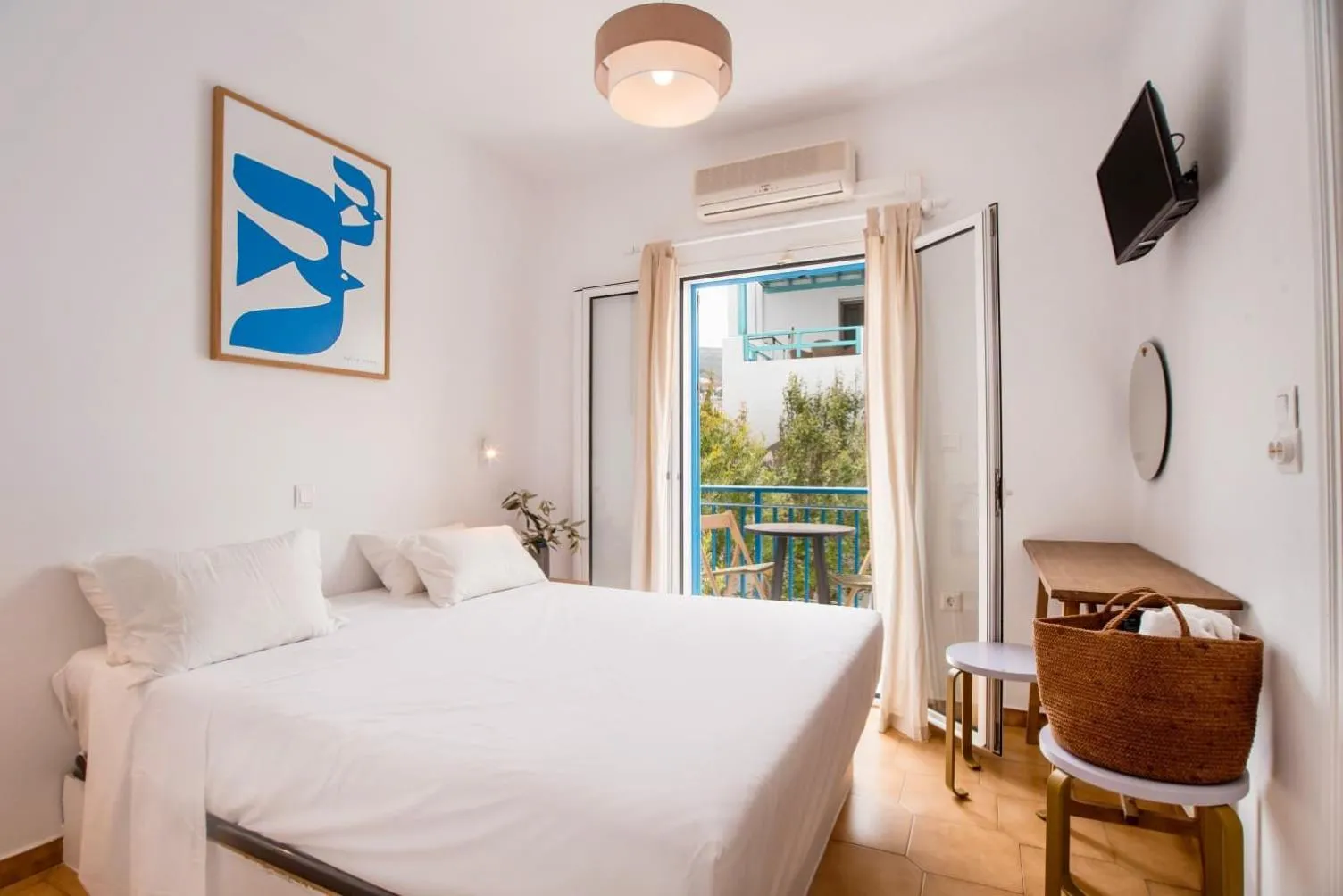 Living room, Bed in Adelfia Studios