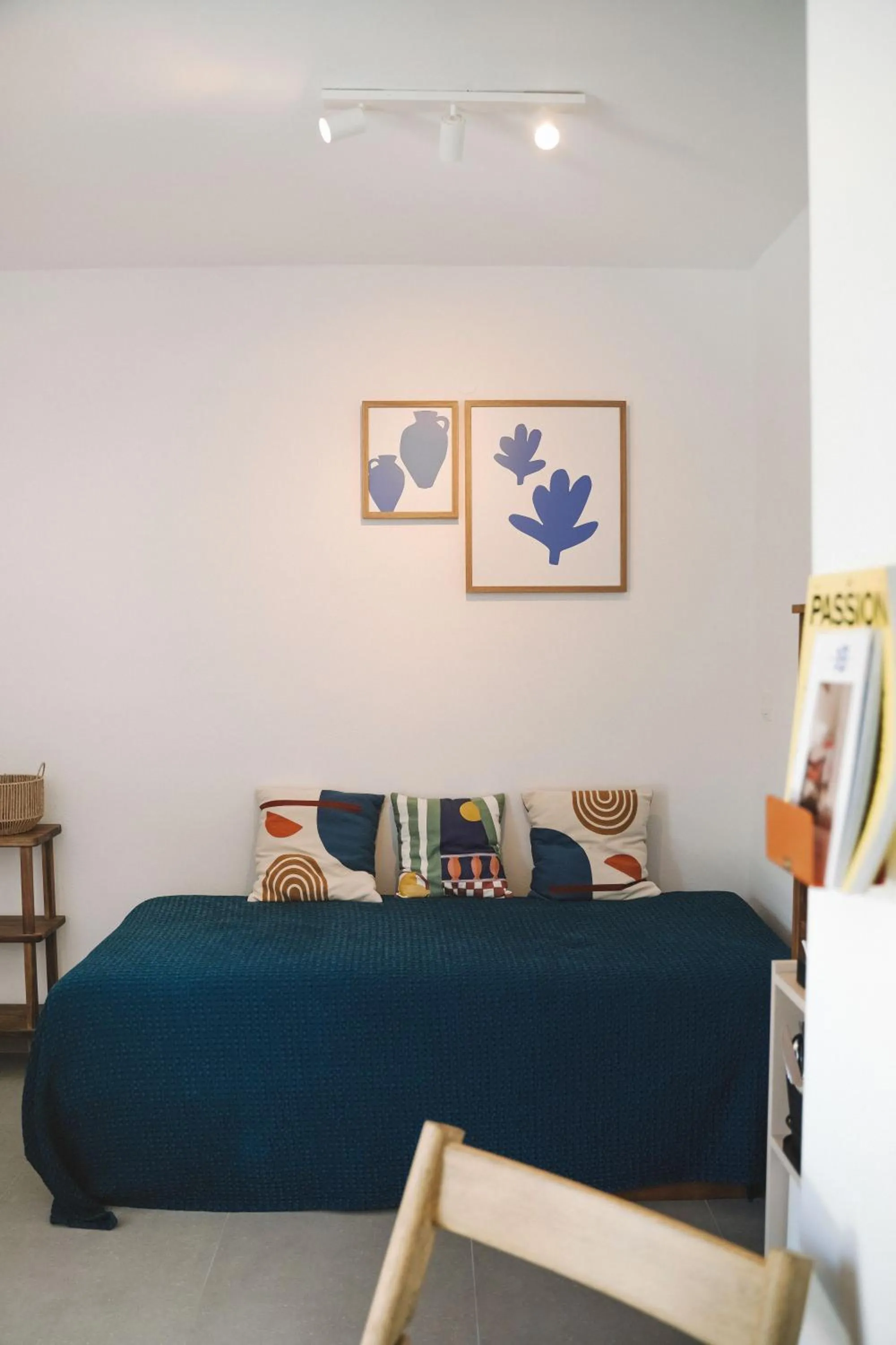Living room, Bed in Adelfia Studios
