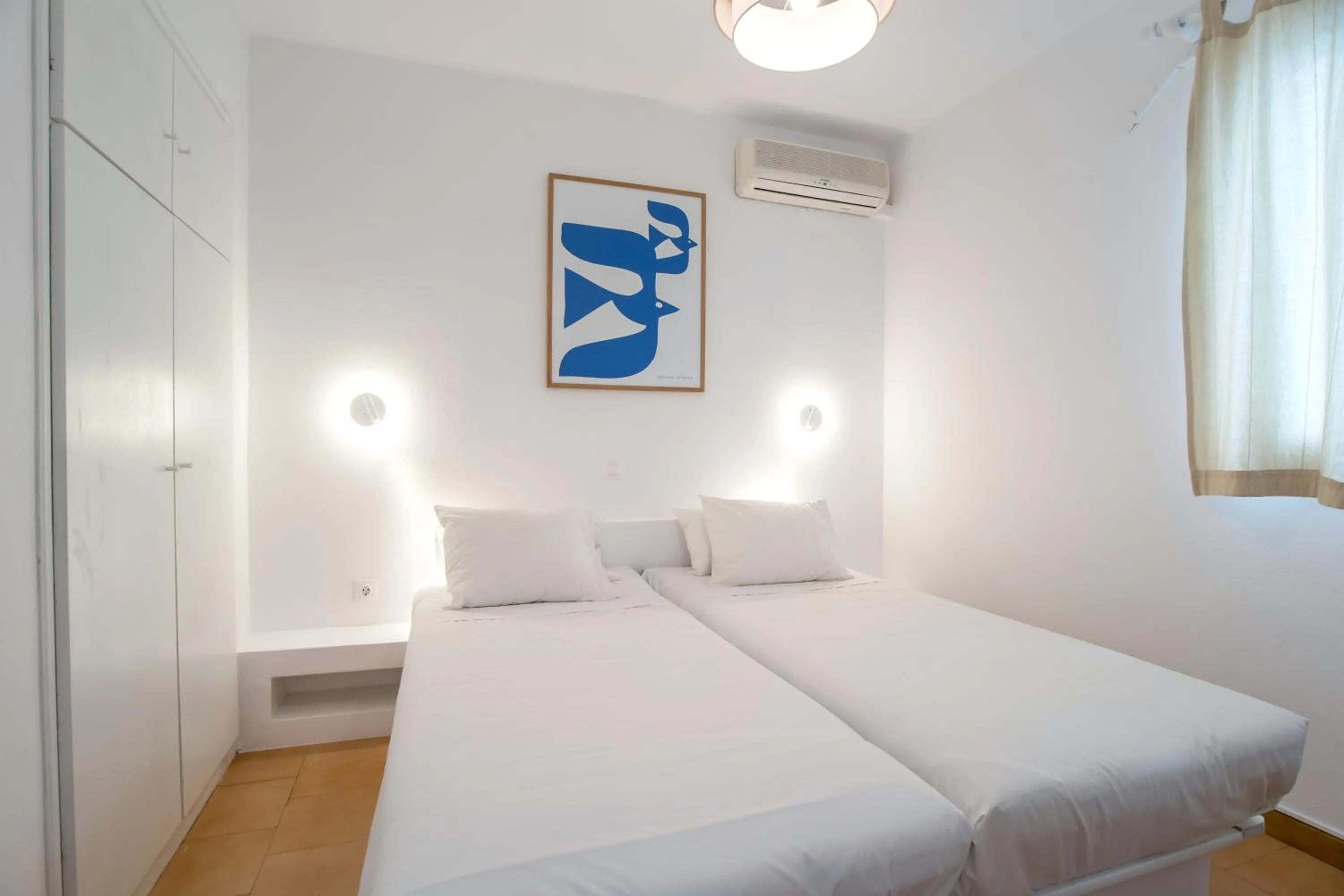 Living room, Bed in Adelfia Studios
