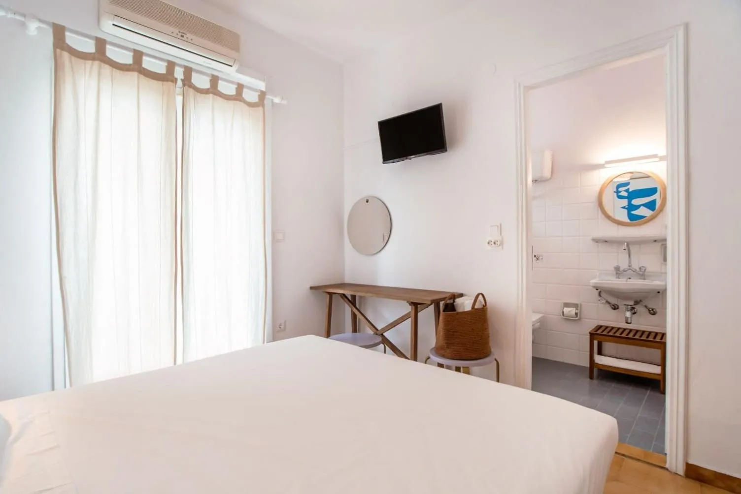 Living room, Bed in Adelfia Studios