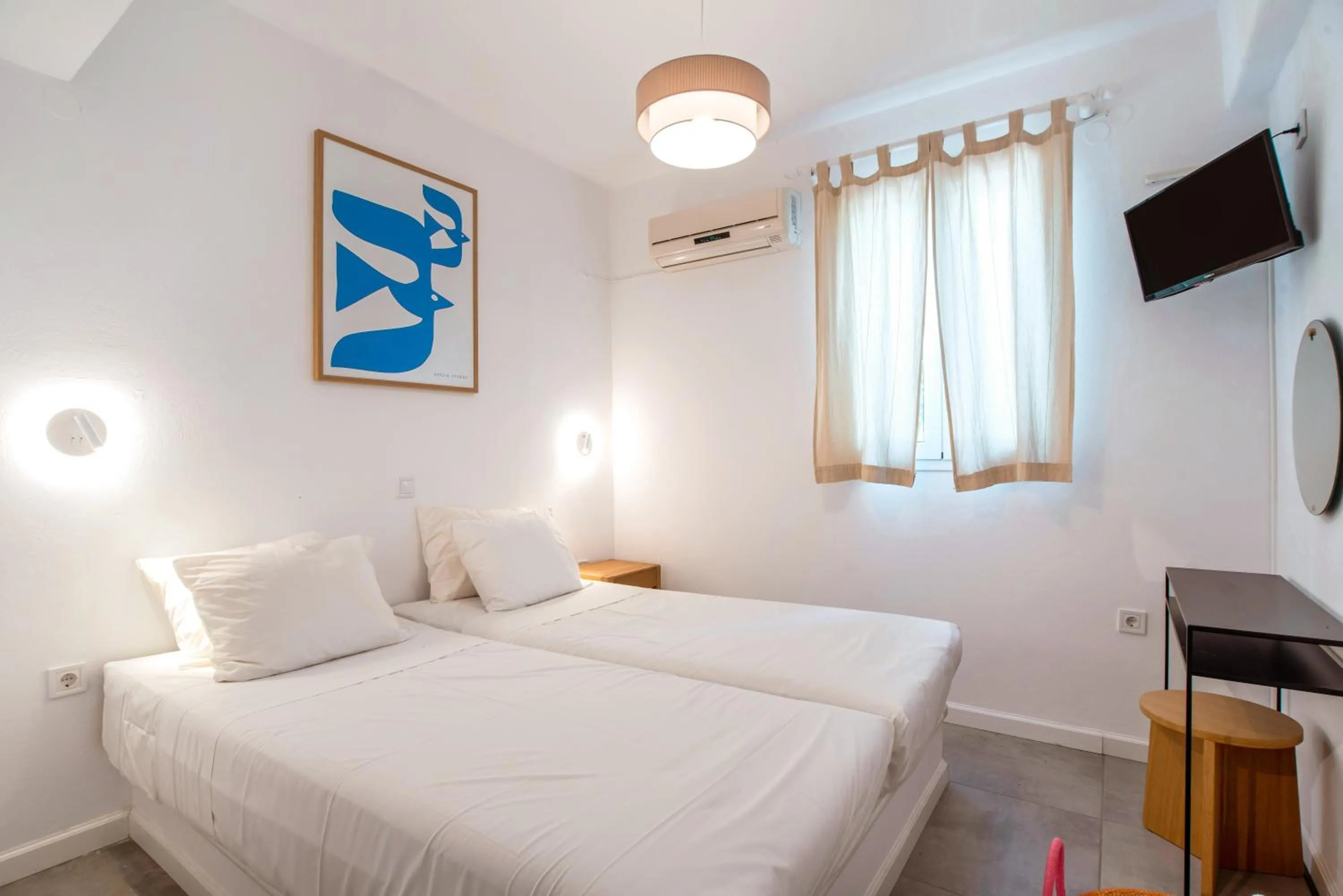 Living room, Bed in Adelfia Studios