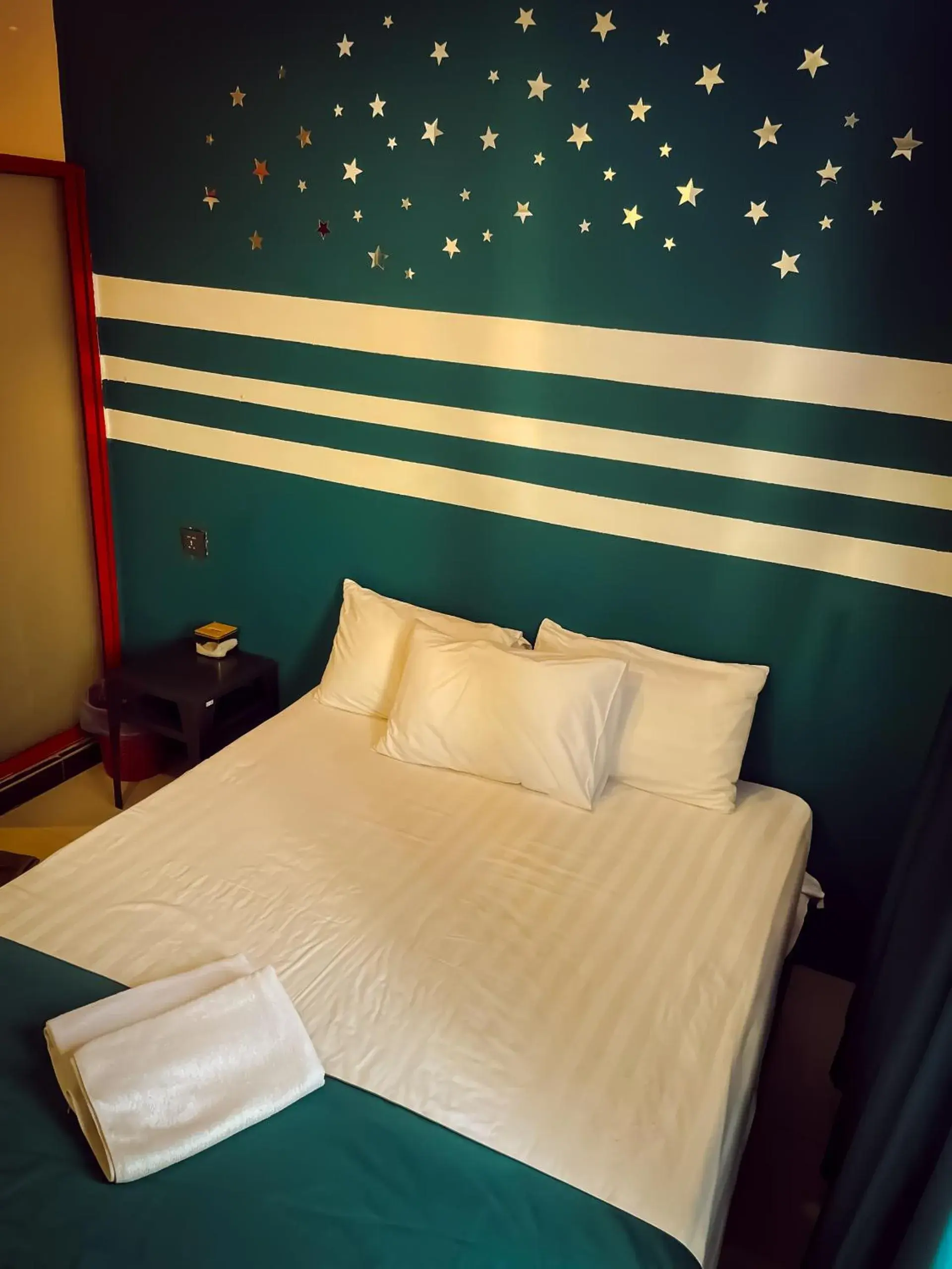 Bed in V Hotel Sri Gombak Bed in V Hotel Sri Gombak