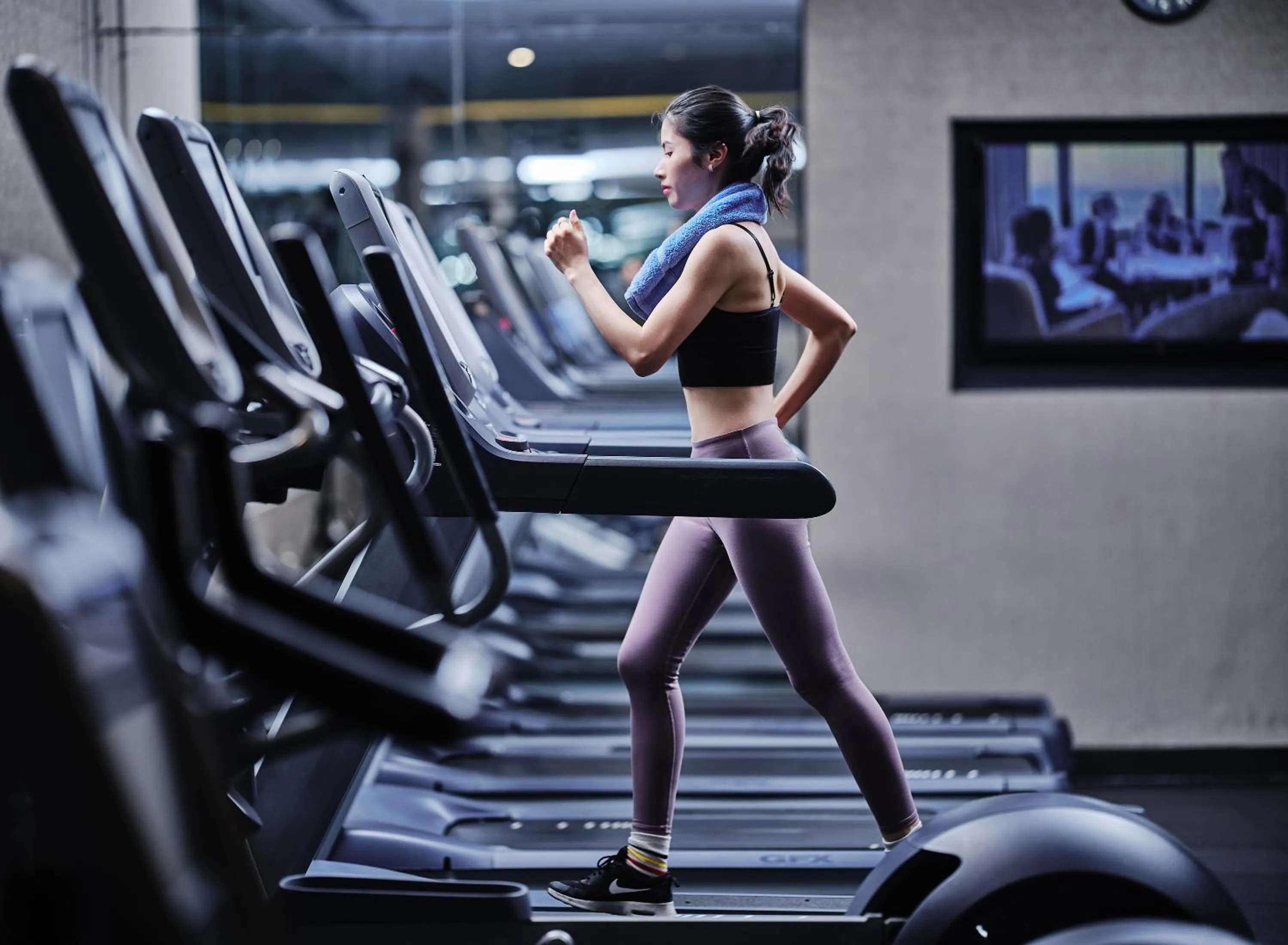 Fitness centre/facilities in DoubleTree by Hilton Heyuan