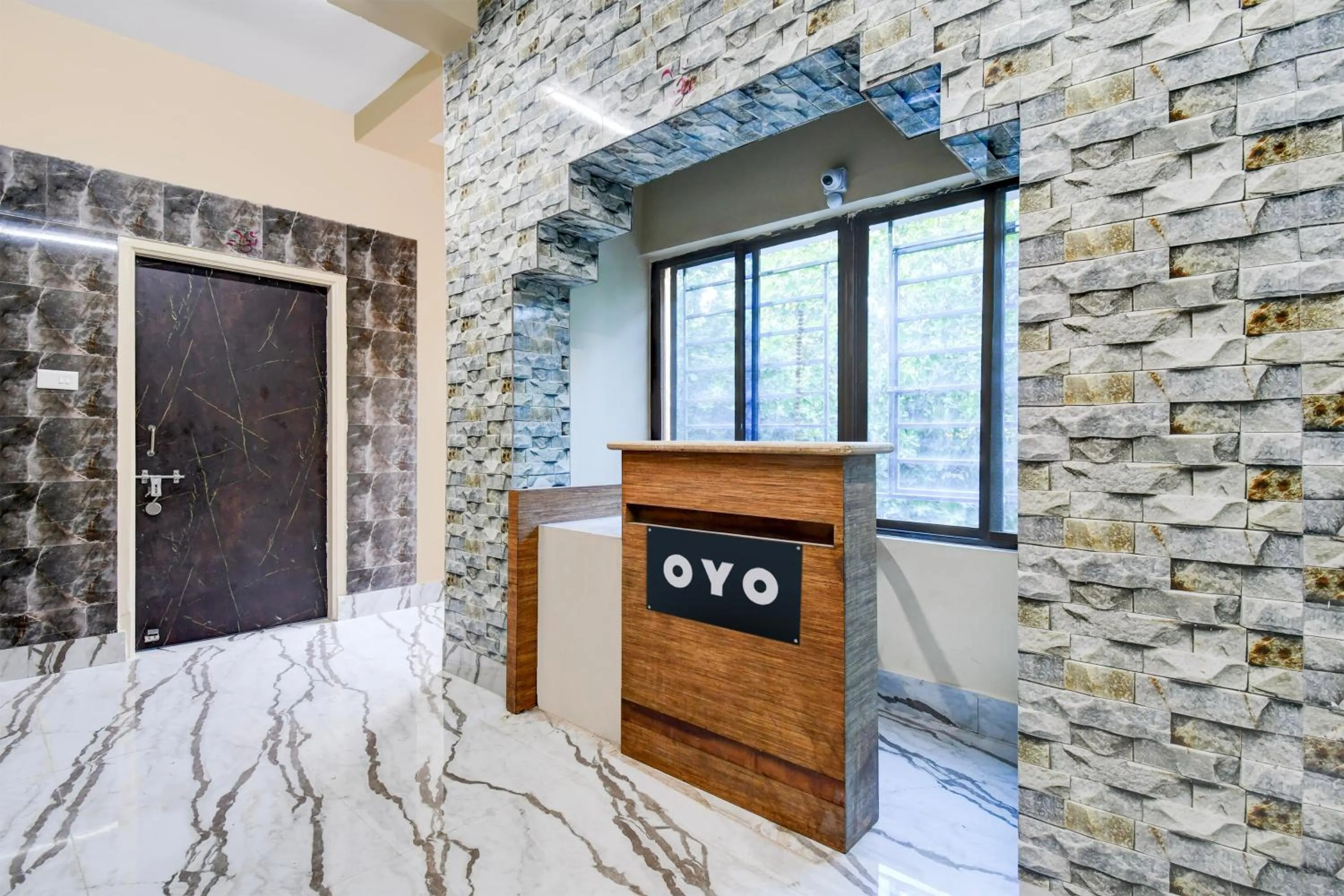 Lobby or reception in Hotel O SWAIN RESIDENCY