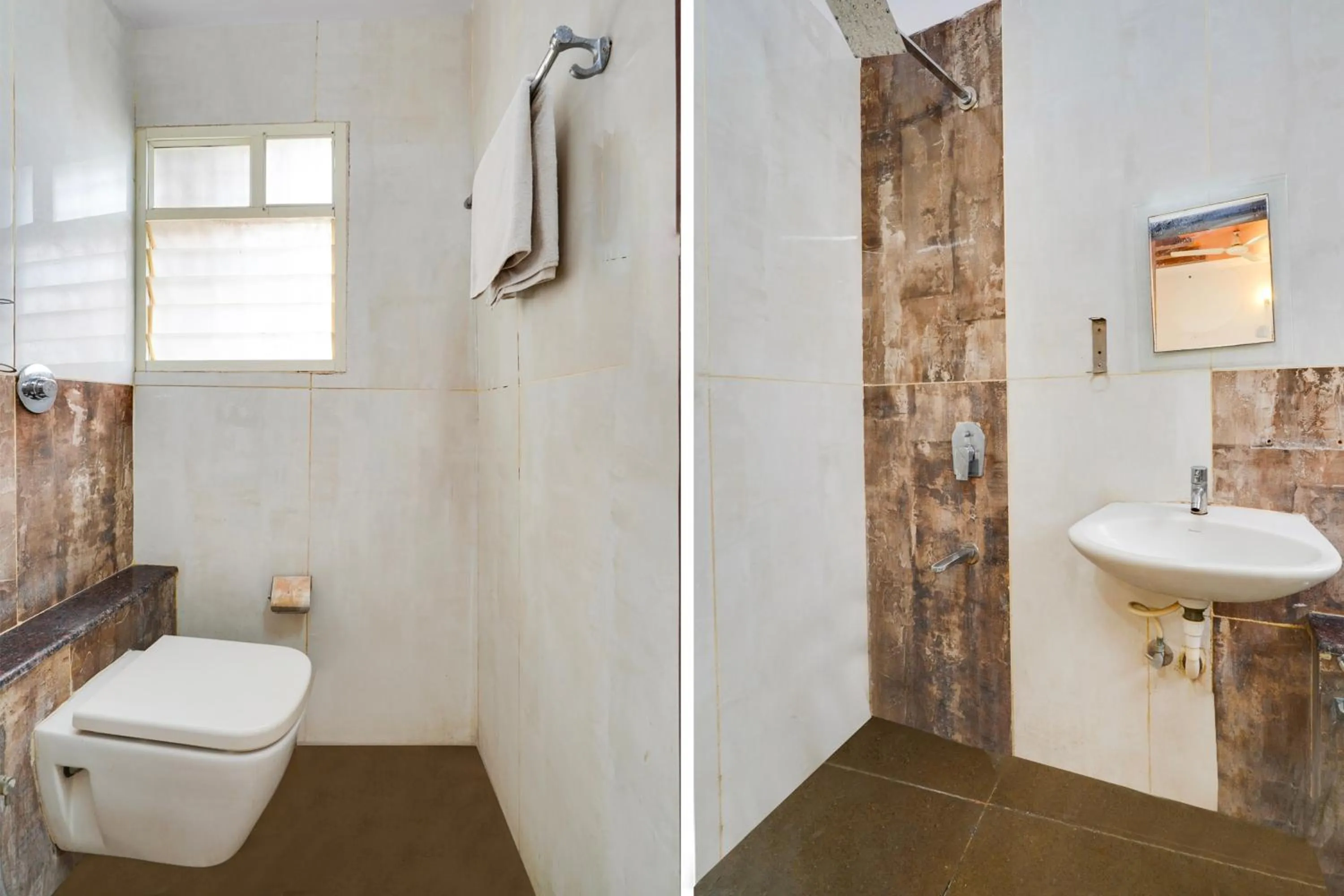 Bathroom in Super Collection O Bangalore Airport Road