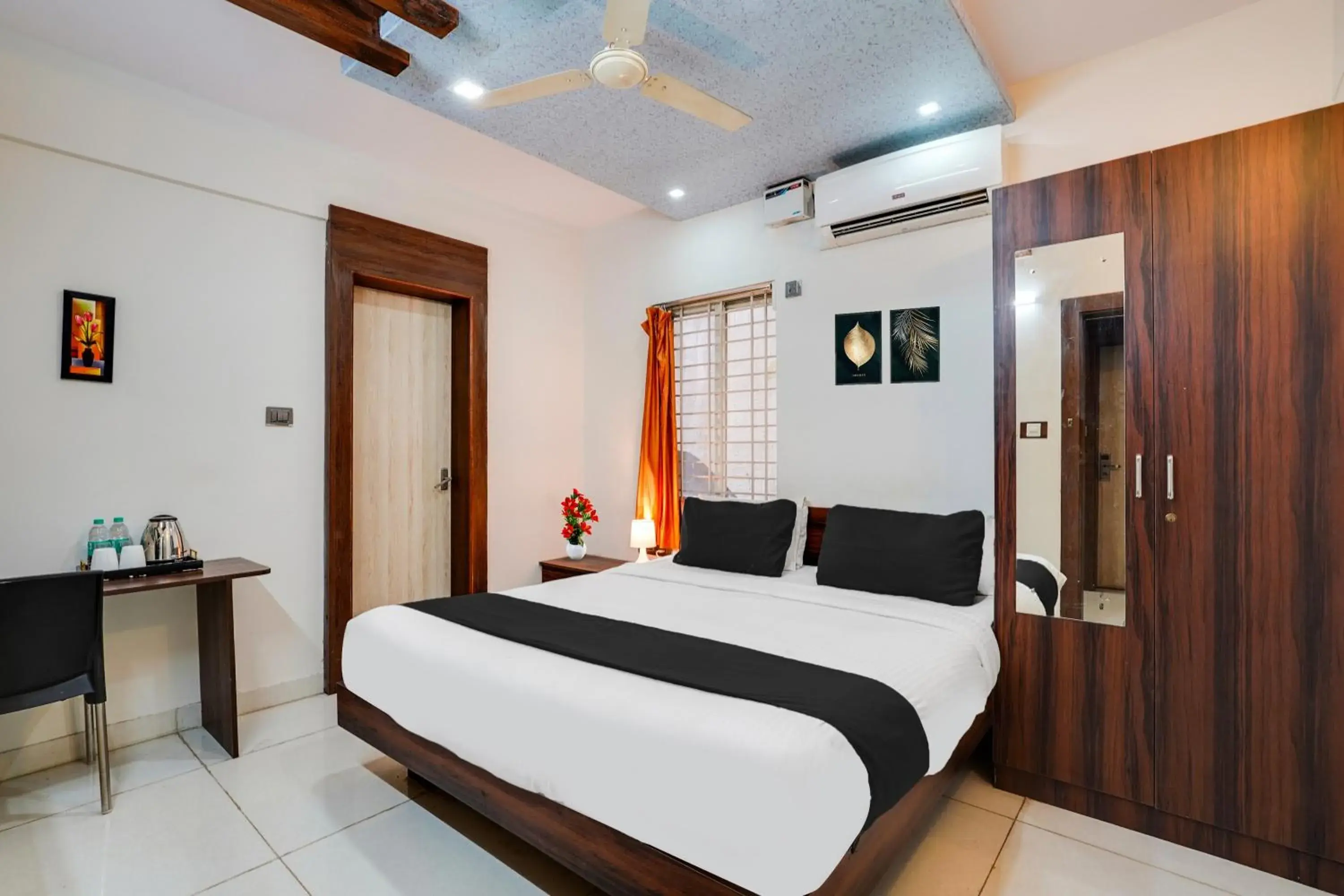Bedroom, Bed in Super Collection O Bangalore Airport Road Bedroom, Bed in Super Collection O Bangalore Airport Road
