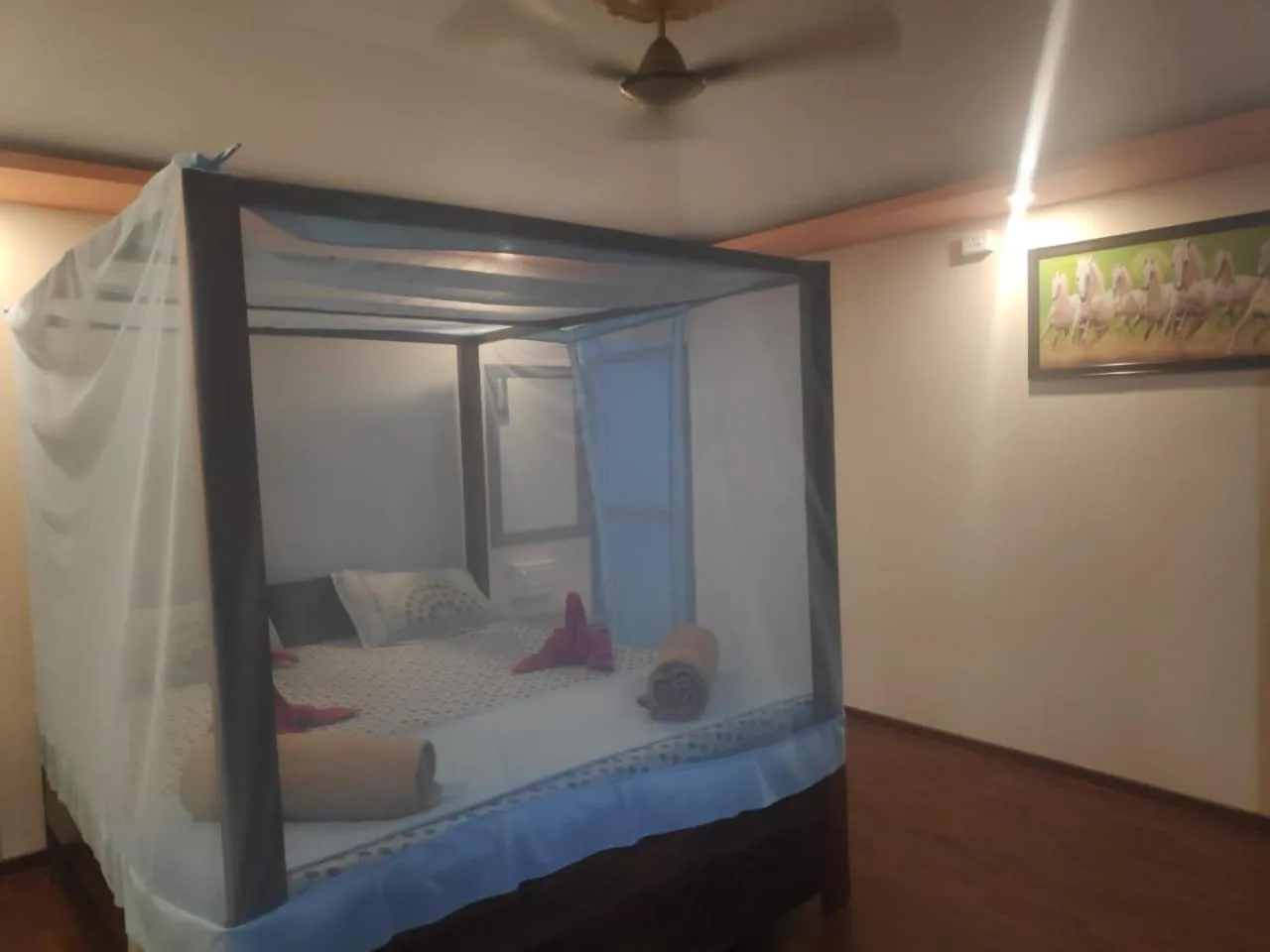 Bed in Sea Front Beach Huts