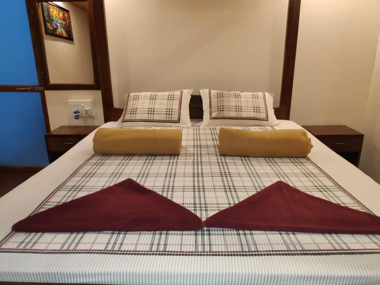 Bed in Sea Front Beach Huts