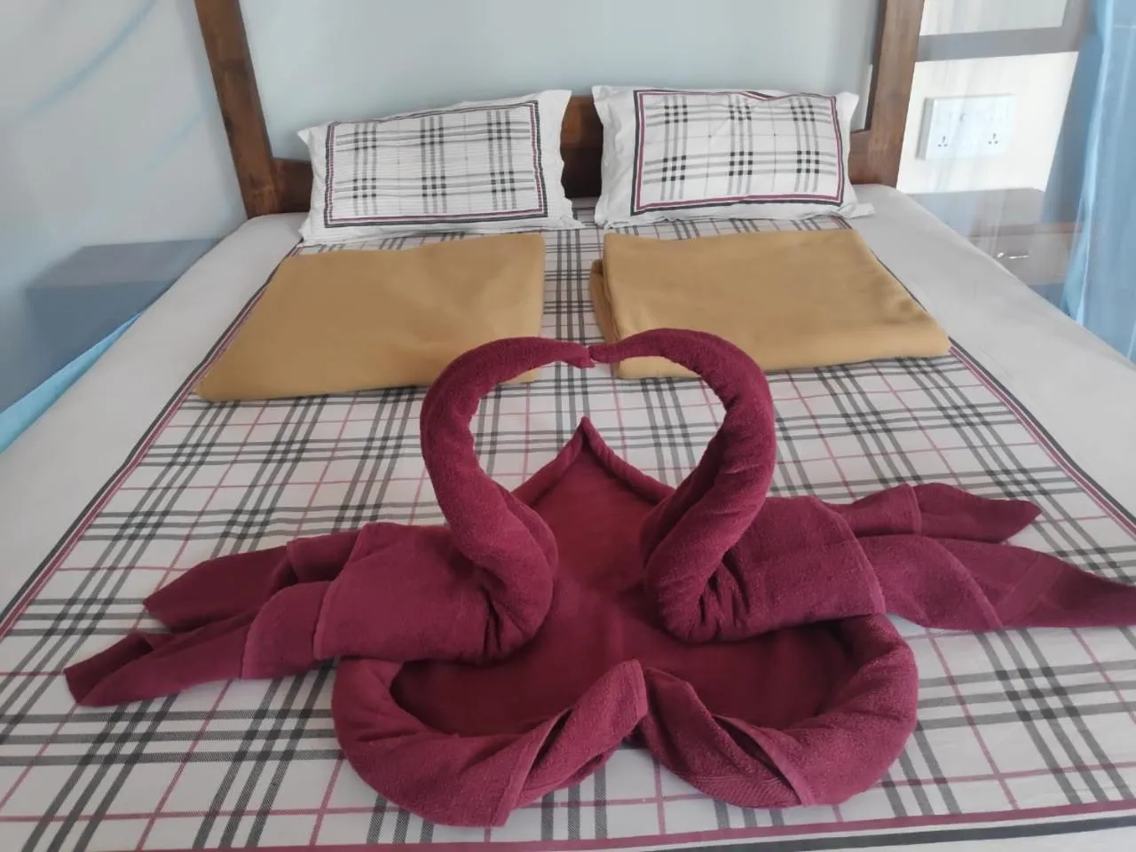 Bed in Sea Front Beach Huts