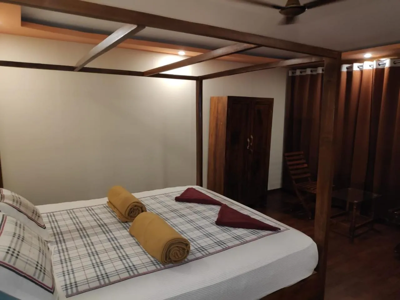 Bed in Sea Front Beach Huts