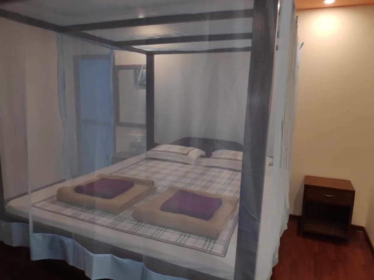 Bed in Sea Front Beach Huts