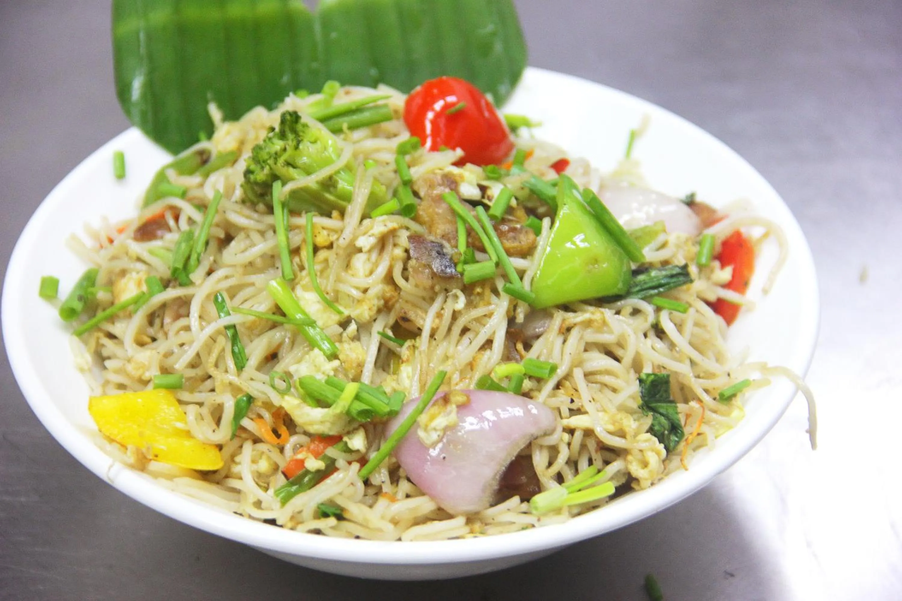 Food close-up in Ethnotel, Kolkata Airport
