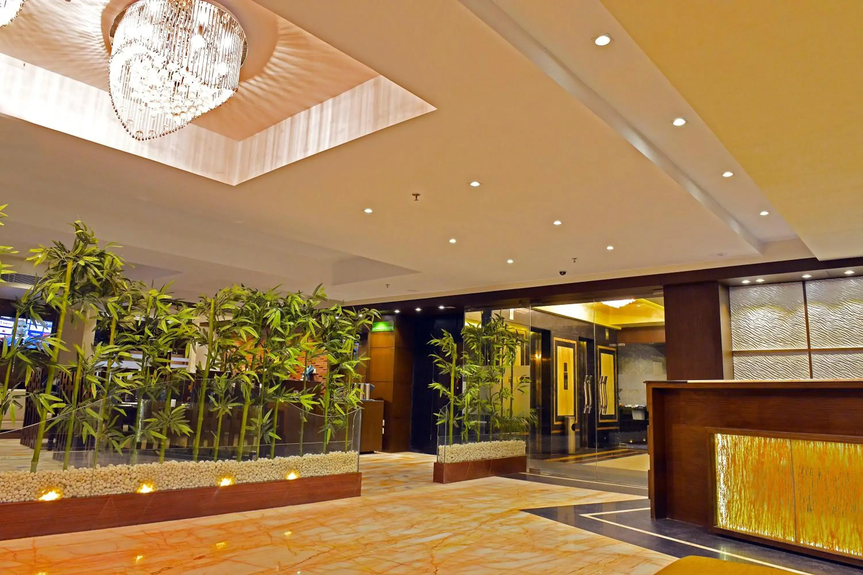 Lobby or reception in Ethnotel, Kolkata Airport Lobby or reception in Ethnotel, Kolkata Airport
