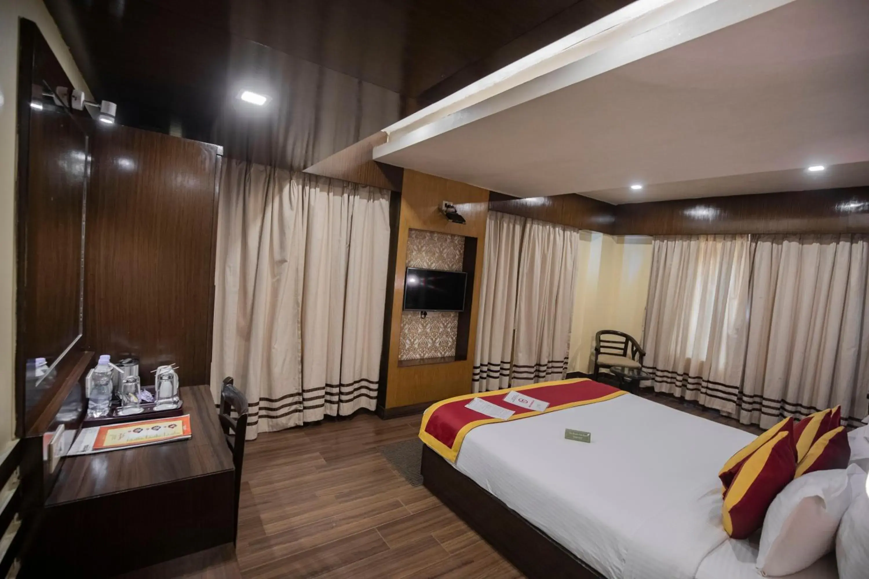 Bed in Ethnotel, Kolkata Airport Bed in Ethnotel, Kolkata Airport