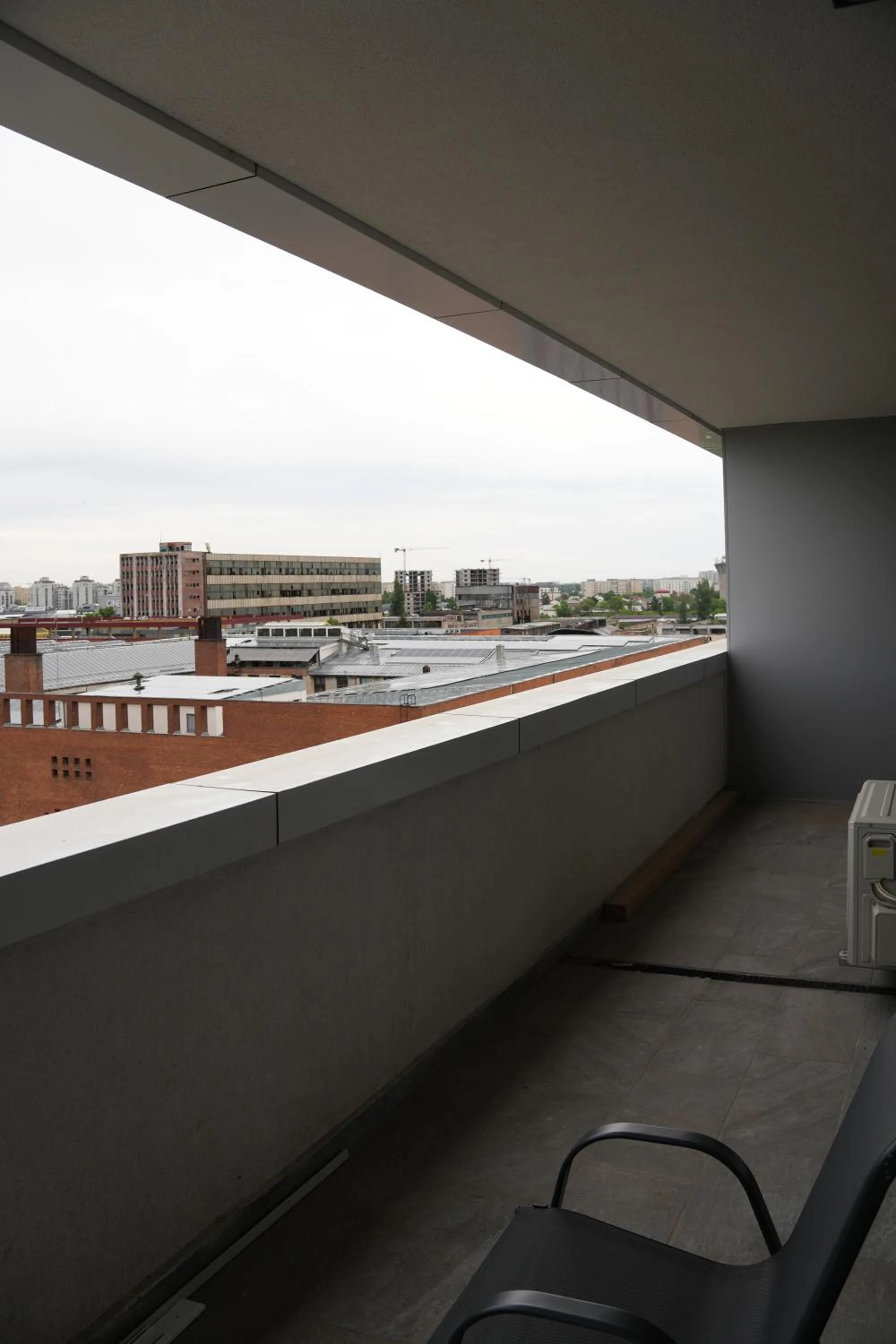 Balcony/Terrace in Luca - Luxury Park-View Apt with Balcony & Parking