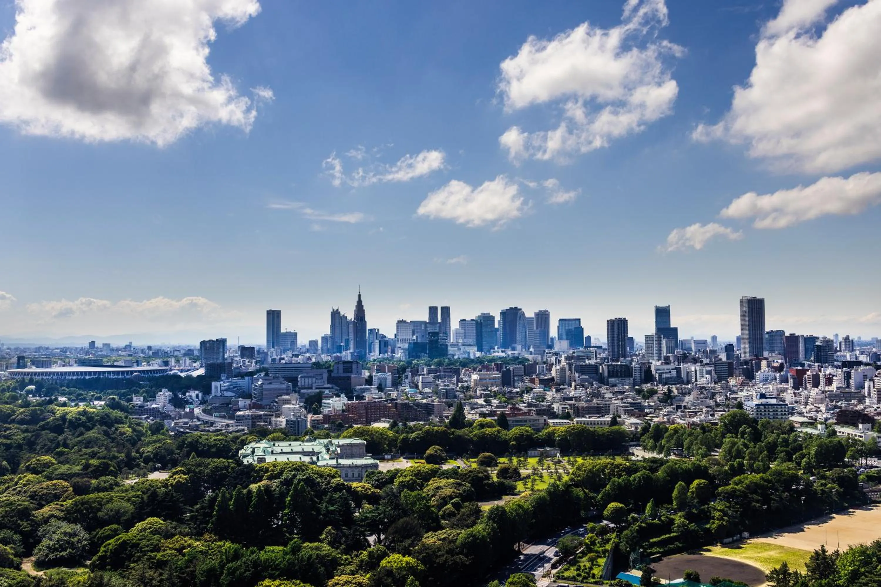View (from property/room) in Hotel New Otani Tokyo Garden Tower