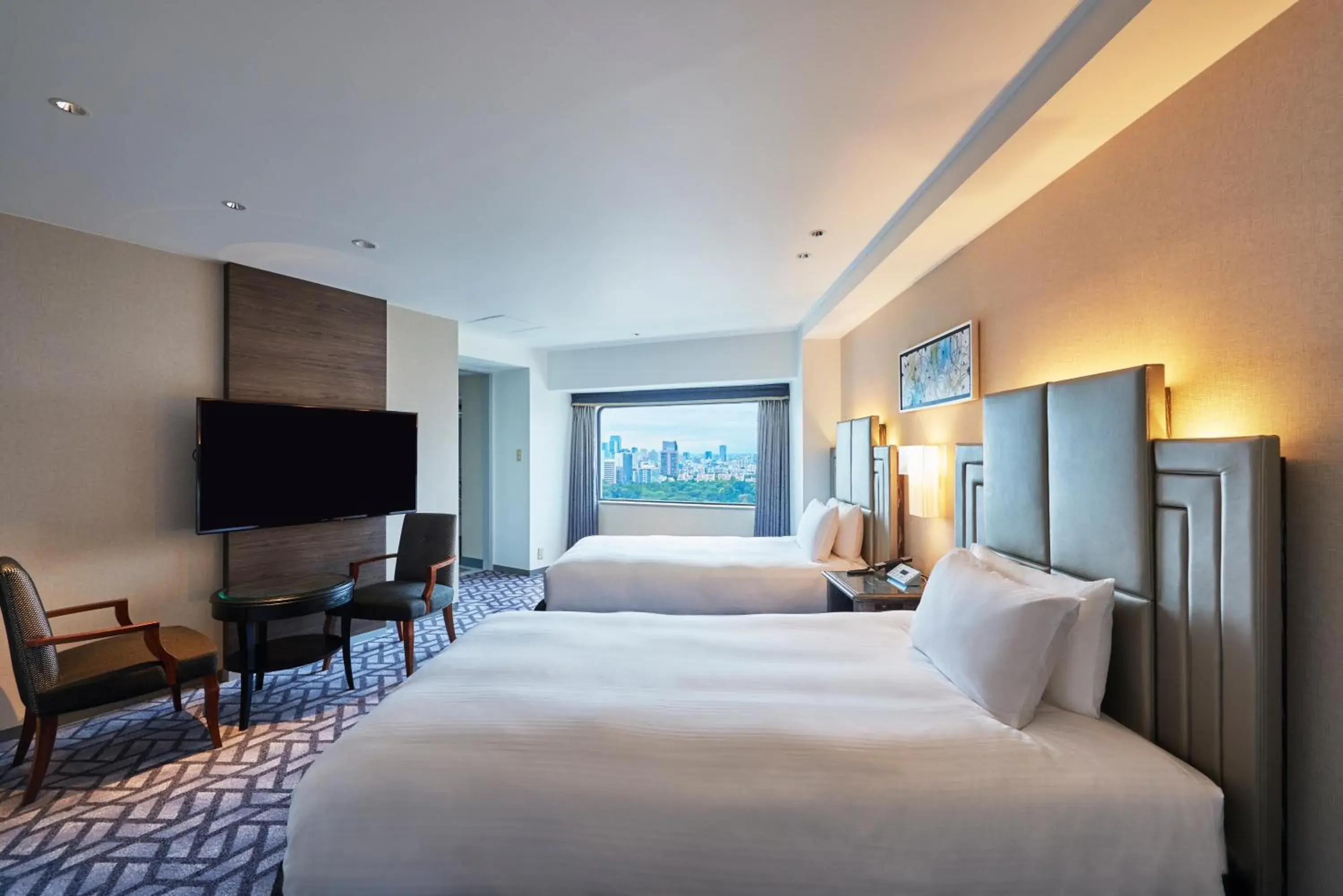 Photo of the whole room, Bed in Hotel New Otani Tokyo Garden Tower Photo of the whole room, Bed in Hotel New Otani Tokyo Garden Tower