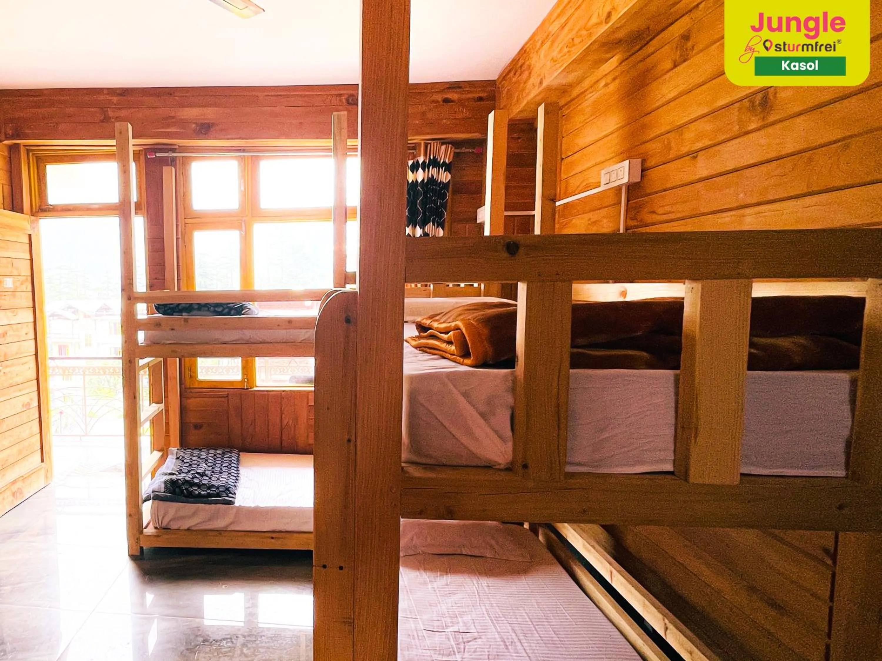 bunk bed, Bed in Jungle by sturmfrei Kasol