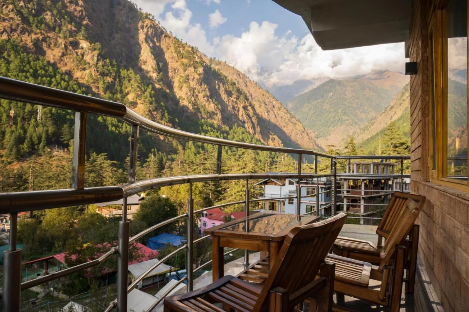 View (from property/room) in Jungle by sturmfrei Kasol