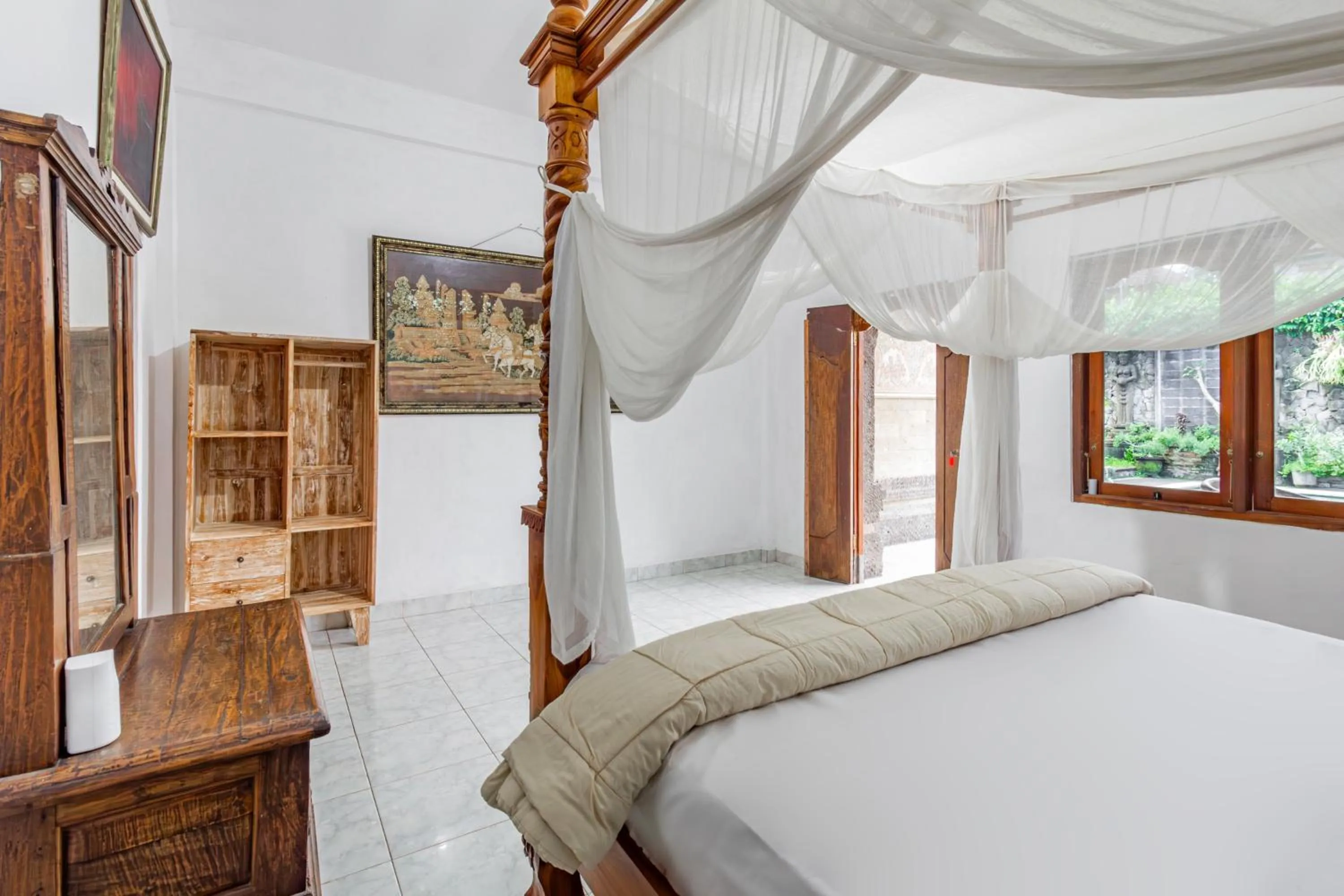 Bedroom, Bed in Belvilla Ratna Resort Ubud PalaceNearUbud Palace