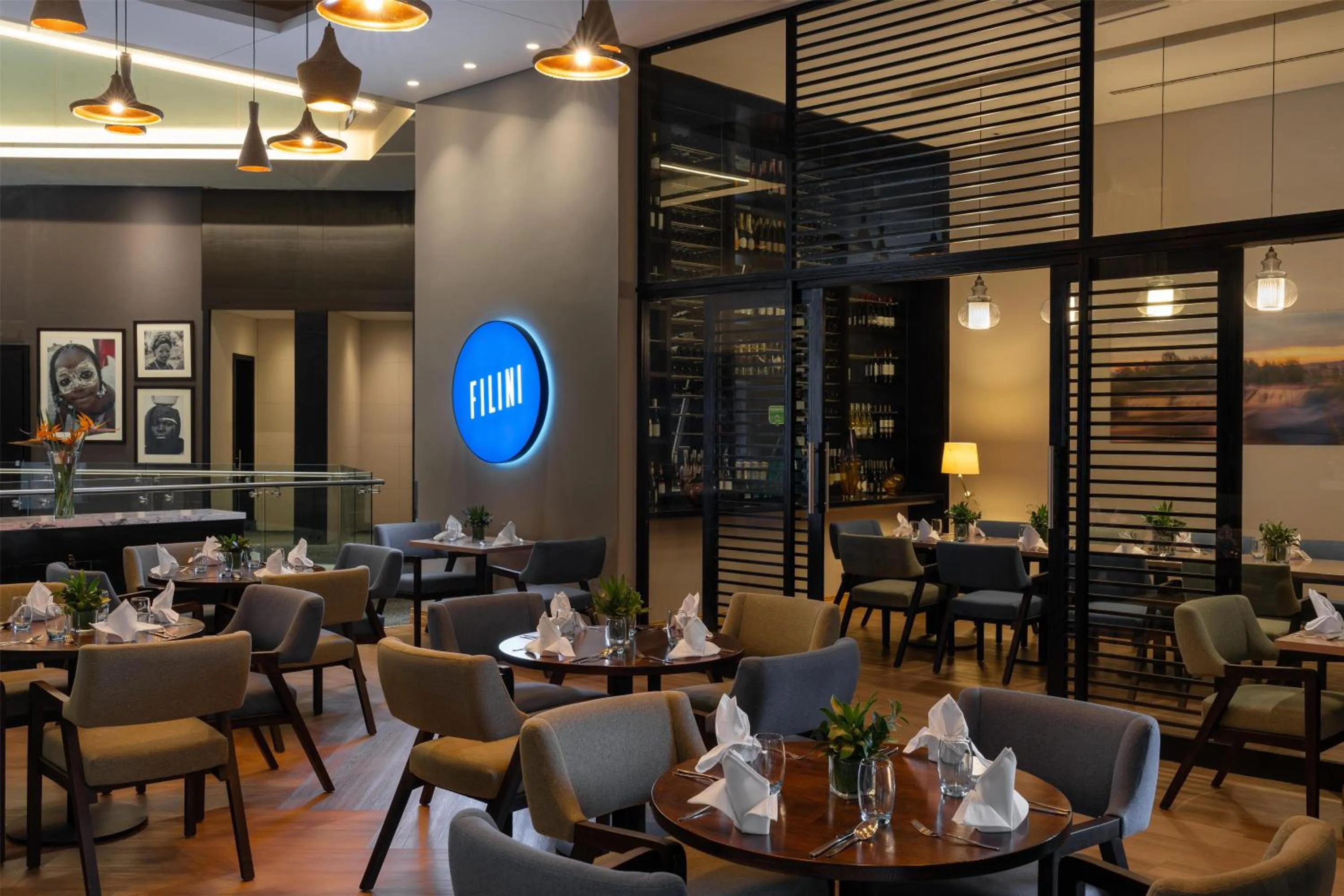 Restaurant/places to eat in Radisson Blu Hotel & Residence Maputo