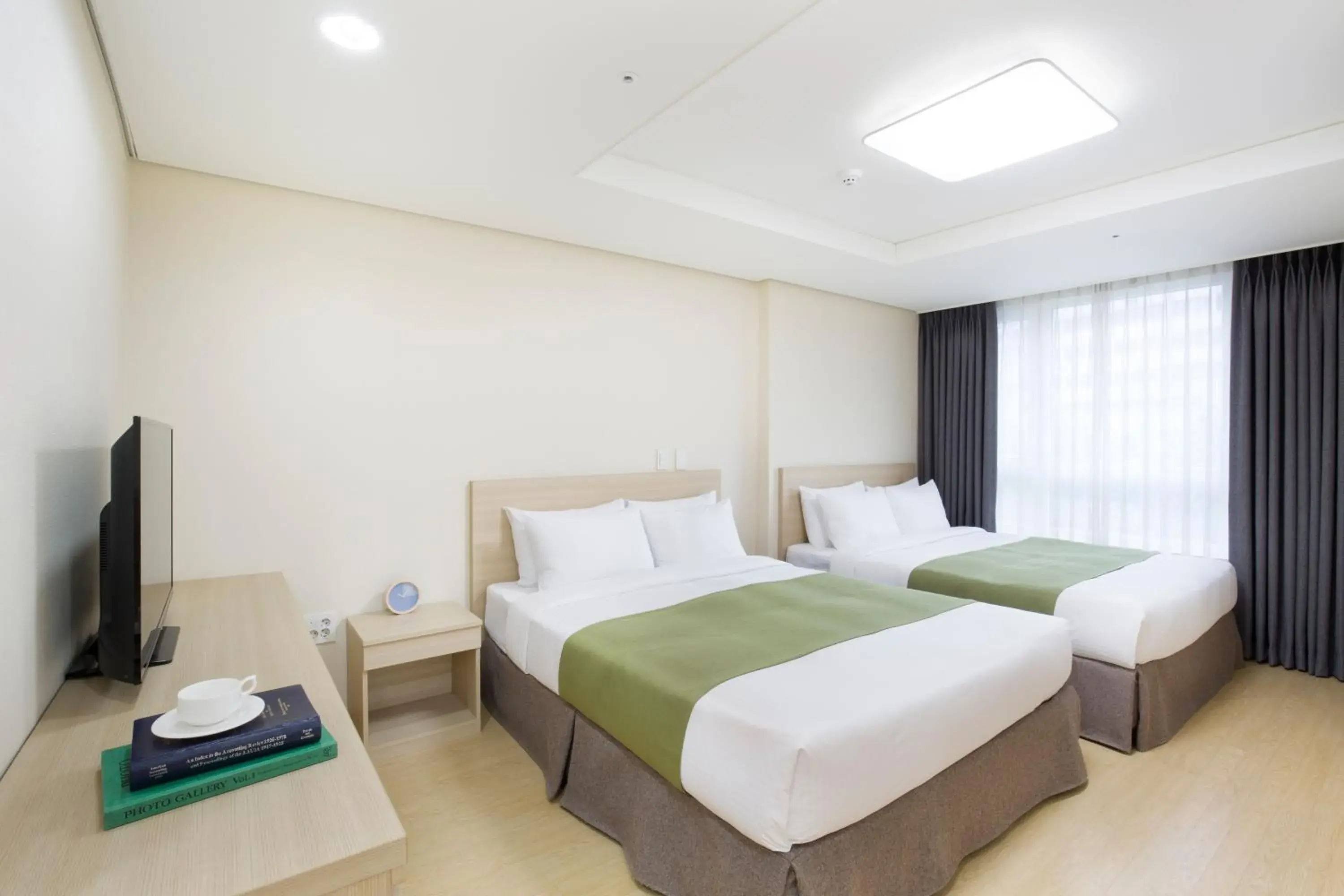 Bed in Crown Harbor Hotel Busan Bed in Crown Harbor Hotel Busan