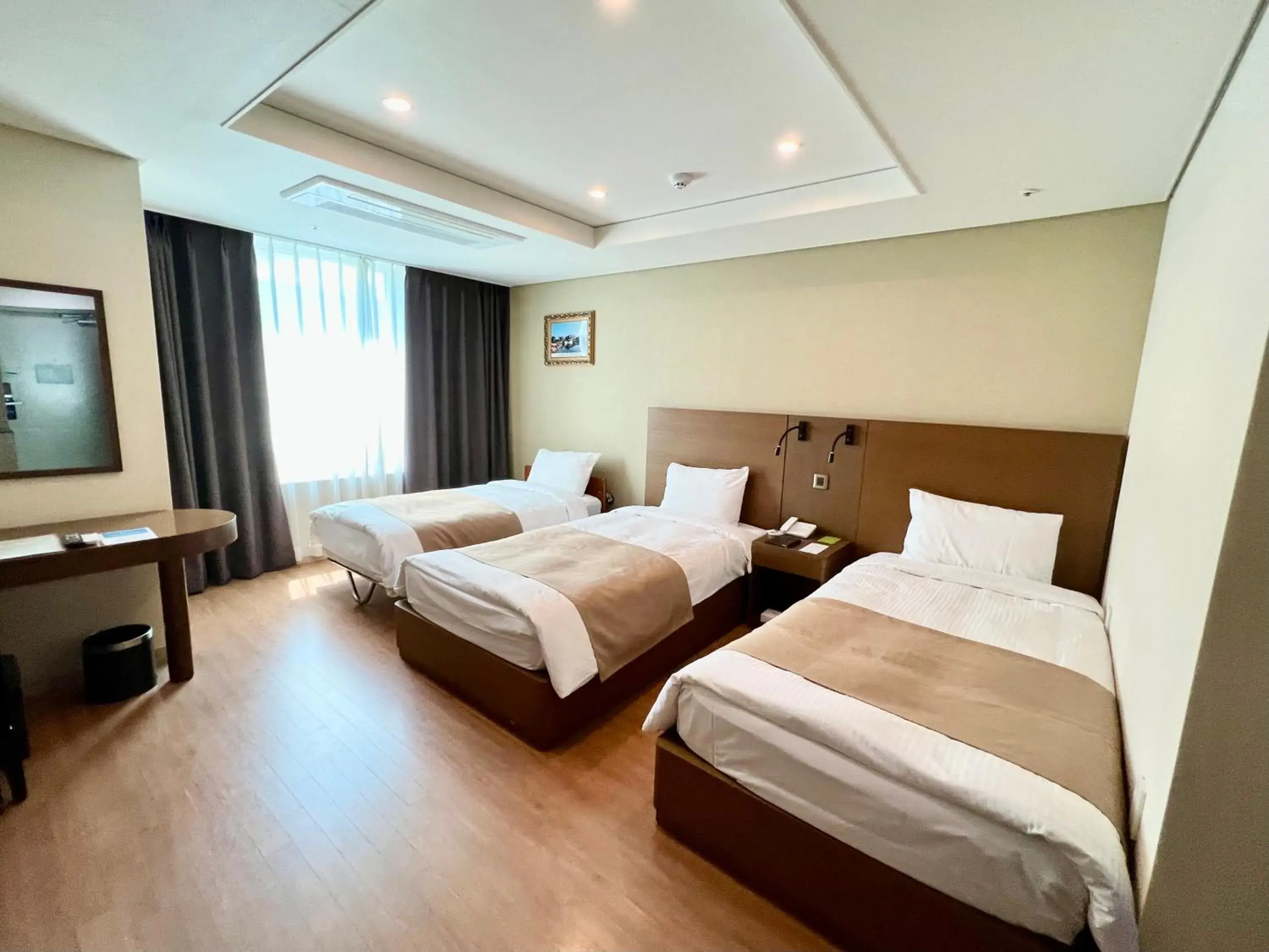 Bed in Crown Harbor Hotel Busan Bed in Crown Harbor Hotel Busan