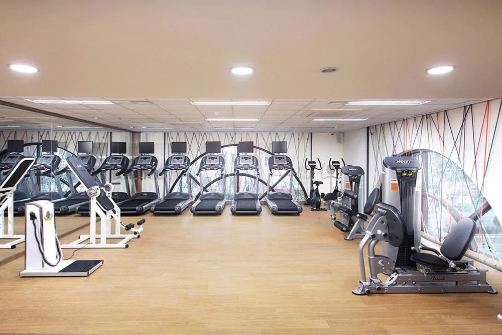 Fitness centre/facilities in Crown Harbor Hotel Busan