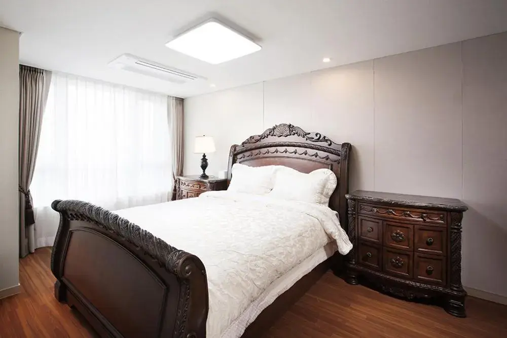 Bed in Crown Harbor Hotel Busan Bed in Crown Harbor Hotel Busan